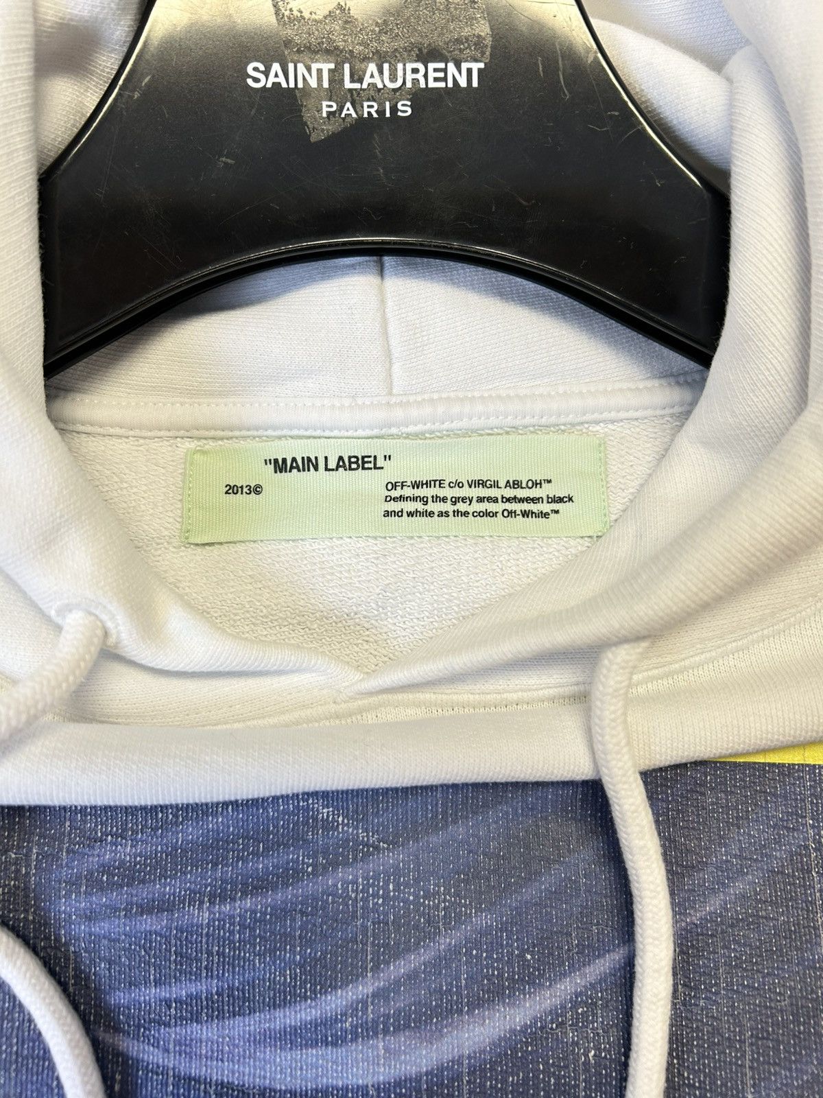 Off-White SS2017 “Seeing Things” Caravaggio Hoodie Size US S / EU 44-46 / 1 - 5 Thumbnail