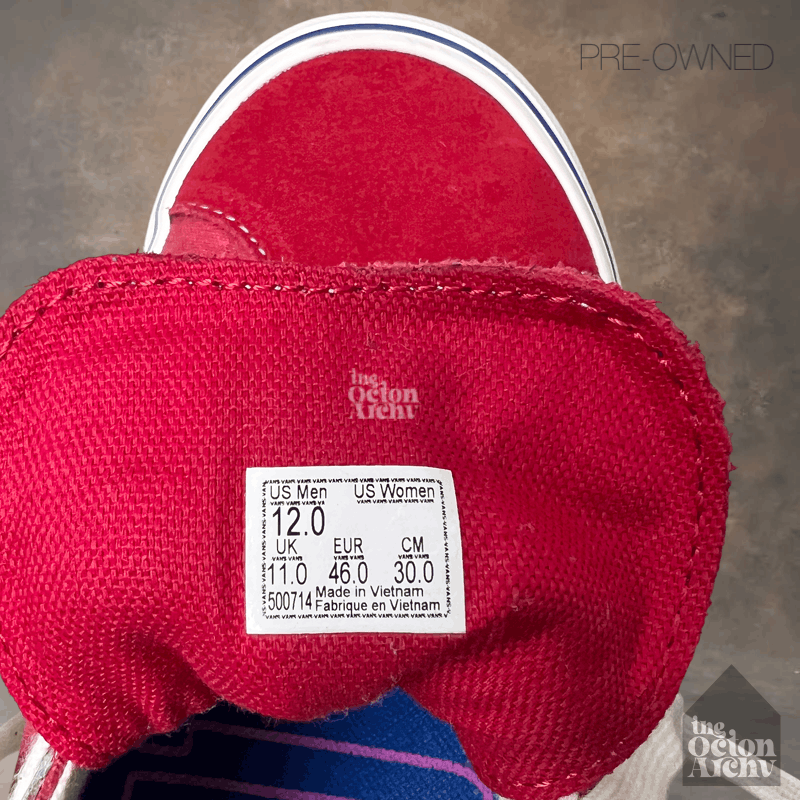Rhude × Vans Rhude x Vans Bold Ni 'Carlifonia Plate - Red' VN0A3WLPTHE1 Size US 12 / EU 45 - 9 Thumbnail