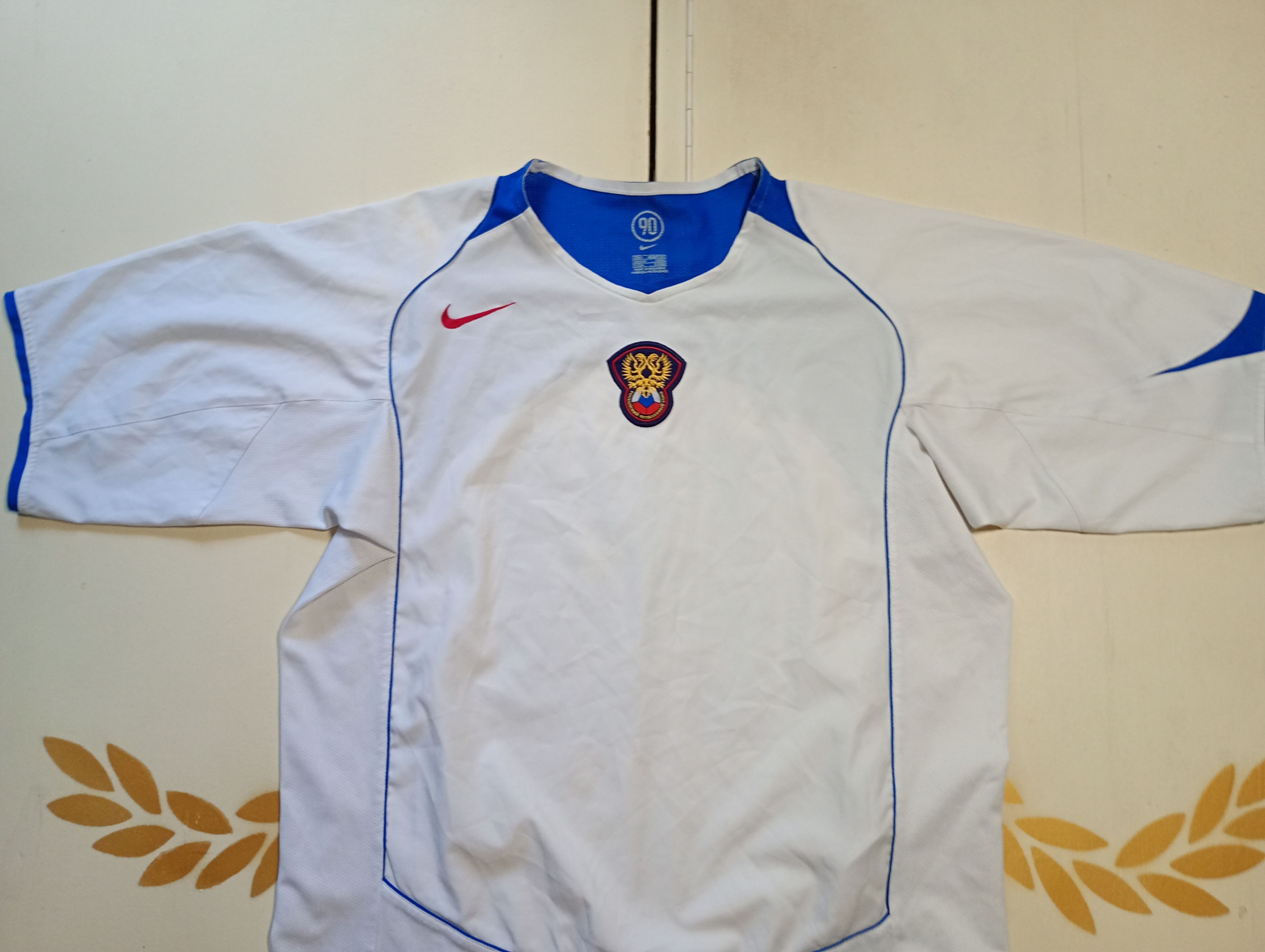 Nike Nike Russia Away Jersey #19 Pavyluchenko 2004-2005 Size US L / EU 52-54 / 3 - 4 Thumbnail