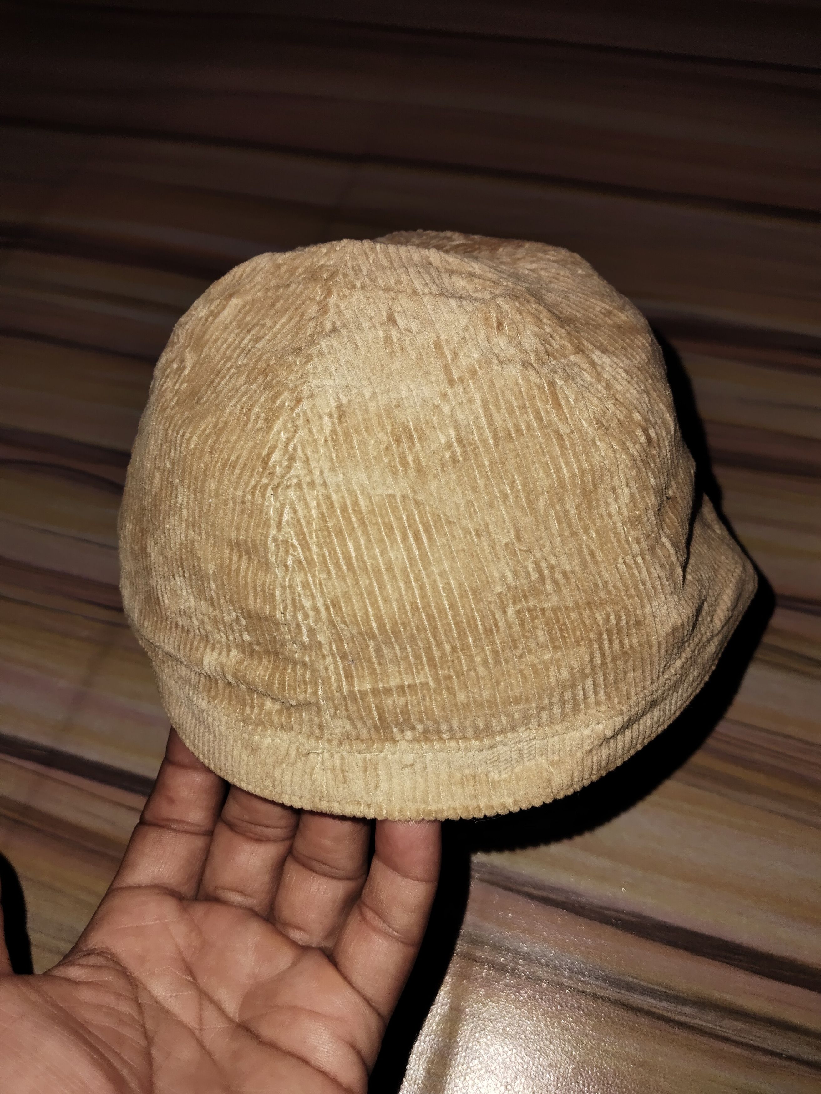 Vintage Vintage PIRELLI Corduroy Cap Size ONE SIZE - 6 Thumbnail