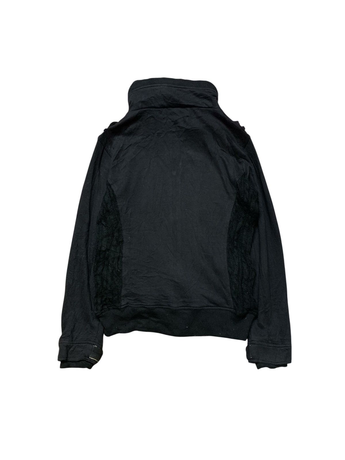 In The Attic Black Goth Utility Jacket Strap Detail LGB GOA Archive Size US M / EU 48-50 / 2 - 2 Thumbnail