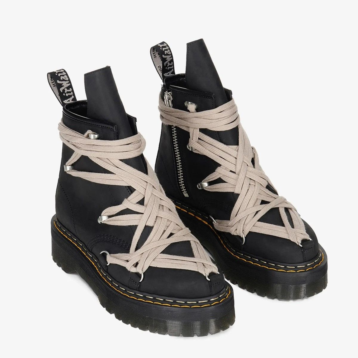 Dr.Martens x Rick Owens 1460 DRKSHDW Quad Sole MegaLace Boot