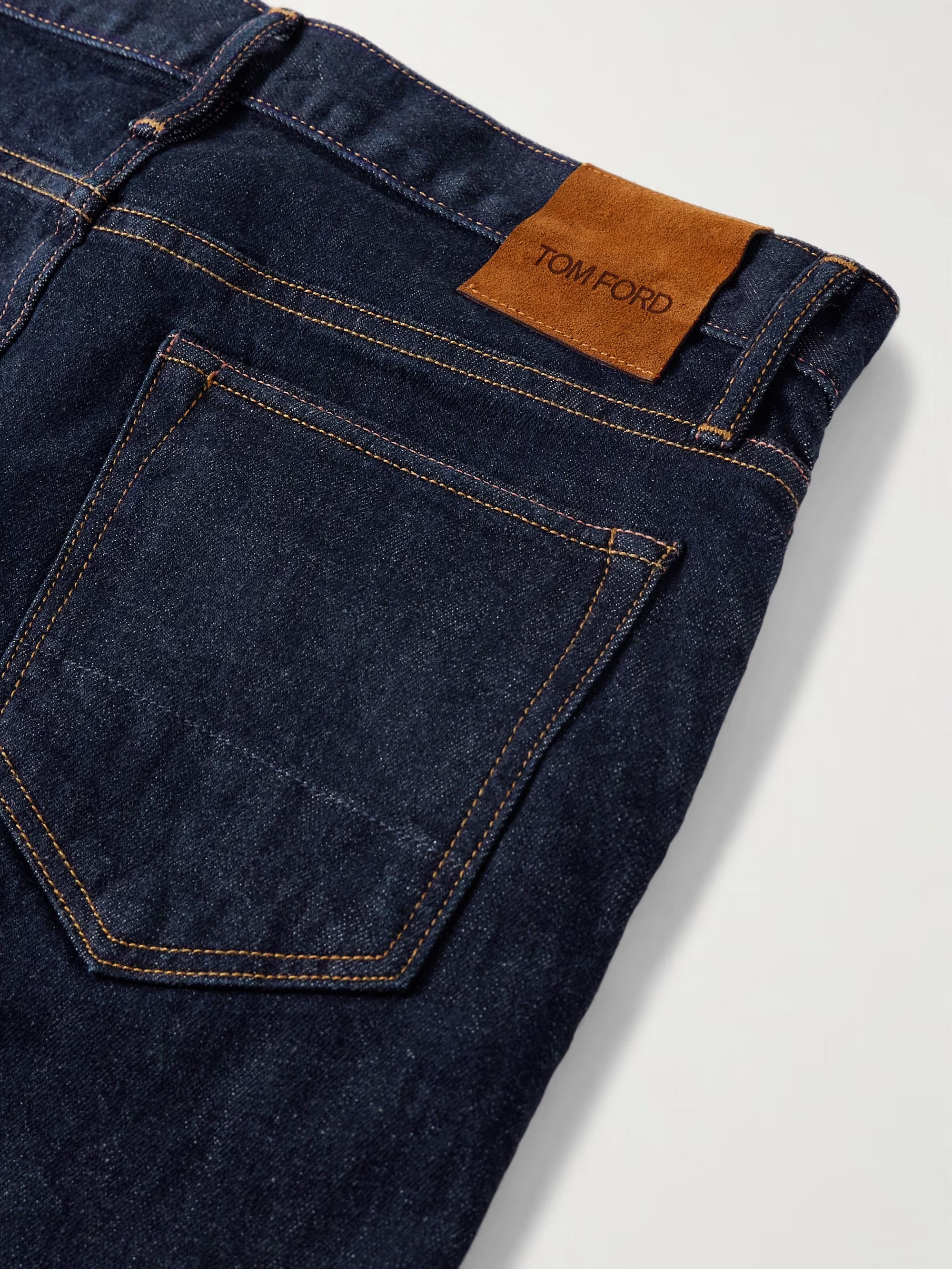 Tom Ford TOM FORD INDIGO RINSE STRETCH SLIM FIT DENIM SIZE 32 Size US 32 / EU 48 - 6 Thumbnail