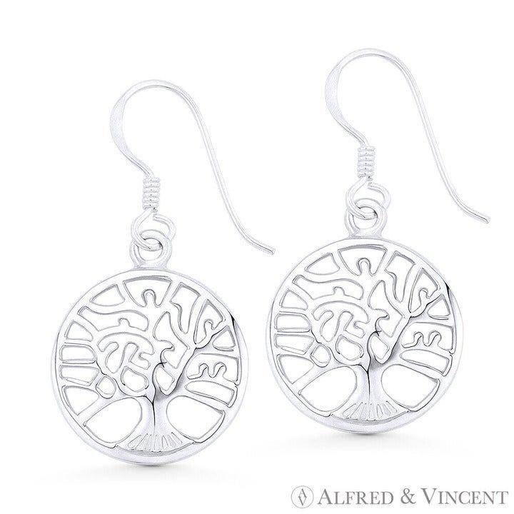Other Tree-of-Life Religious Charm Dangling Hook Earrings Size ONE SIZE - 1 Preview