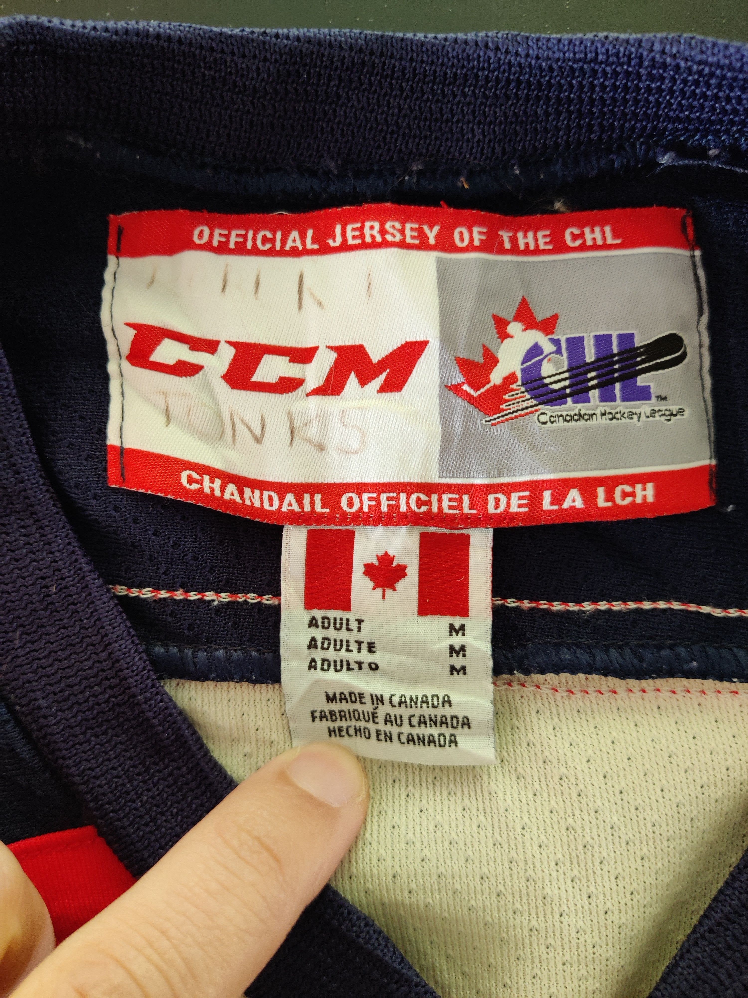 Ccm CCM Barrie Colts OHL CHL Jersey 20th Anniversary 1995 M Size US M / EU 48-50 / 2 - 3 Thumbnail