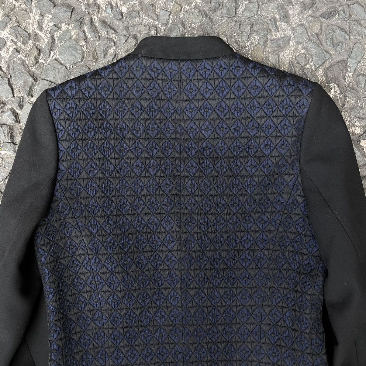 Sandro Sandro Geometric Panel Tuxedo Jacket Size XS / US 0-2 / IT 36-38 - 14 Thumbnail