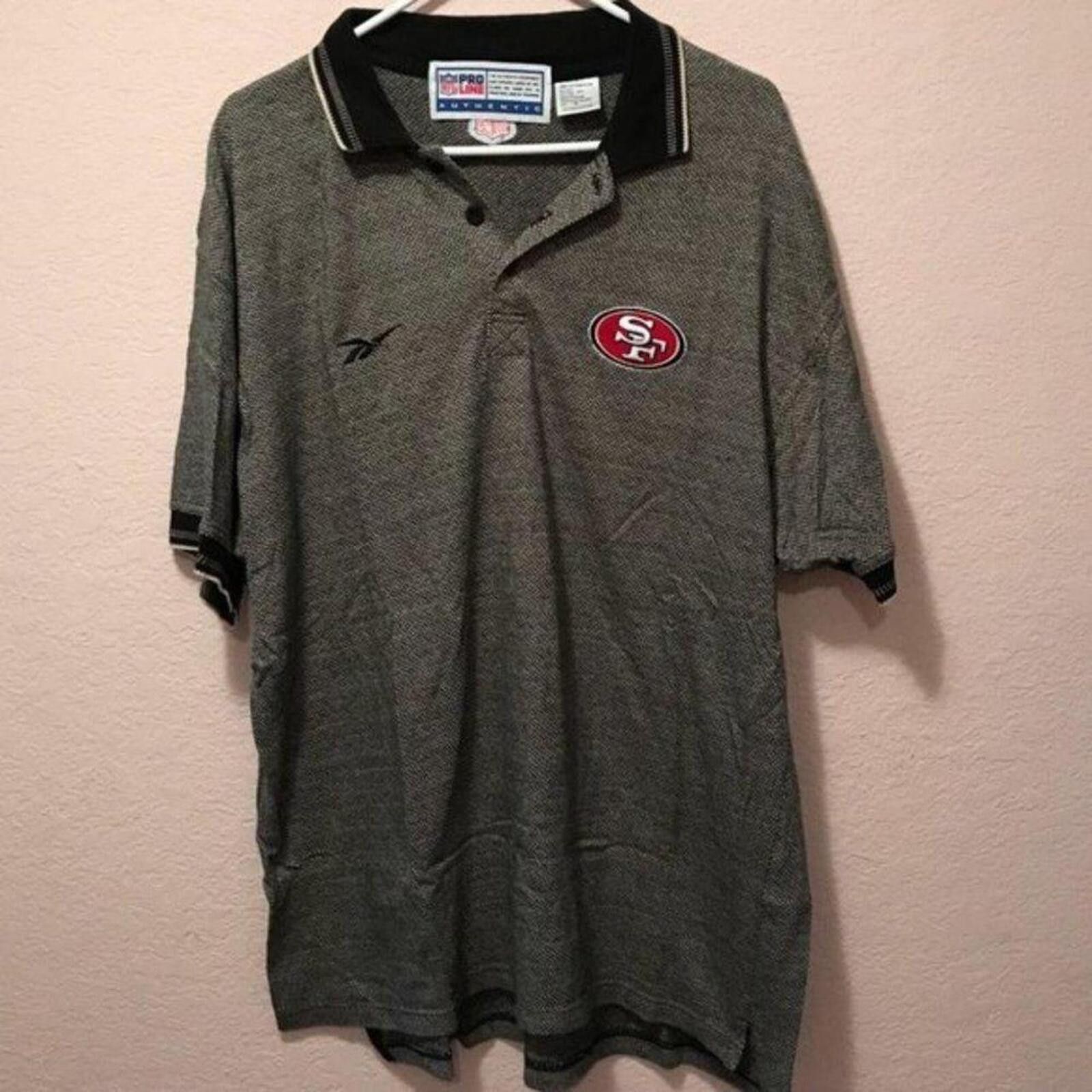 Reebok San Francisco 49ers Vintage Polo Shirt Size US XL / EU 56 / 4 - 2 Thumbnail