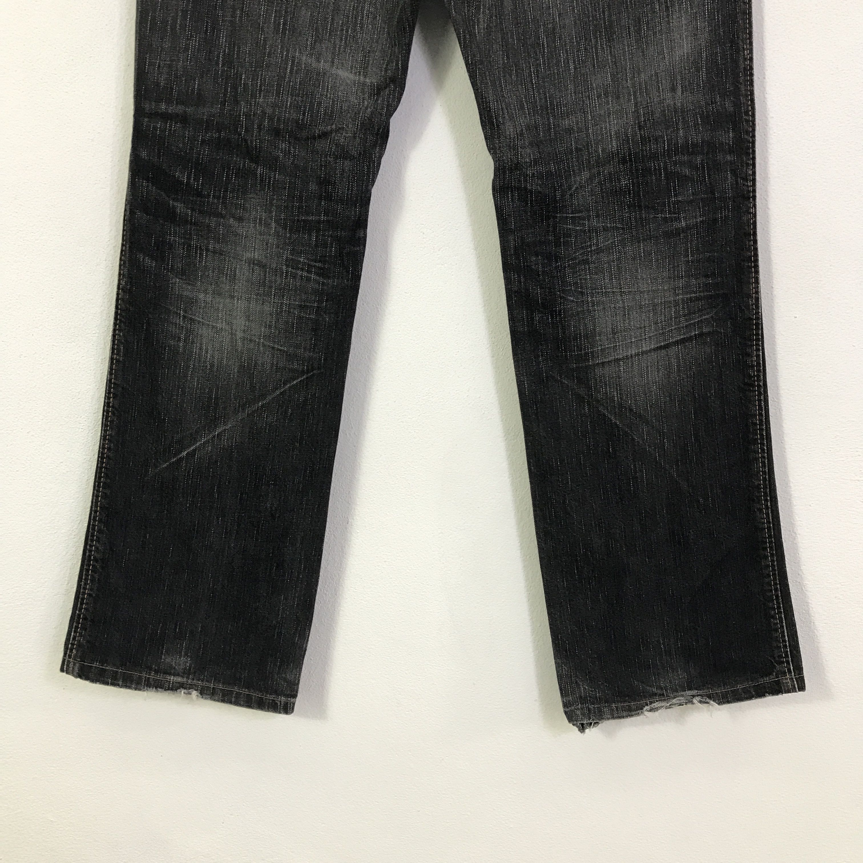 Edwin Black faded edwin Japan denim jeans K74B19 Size US 28 / EU 44 - 6 Thumbnail