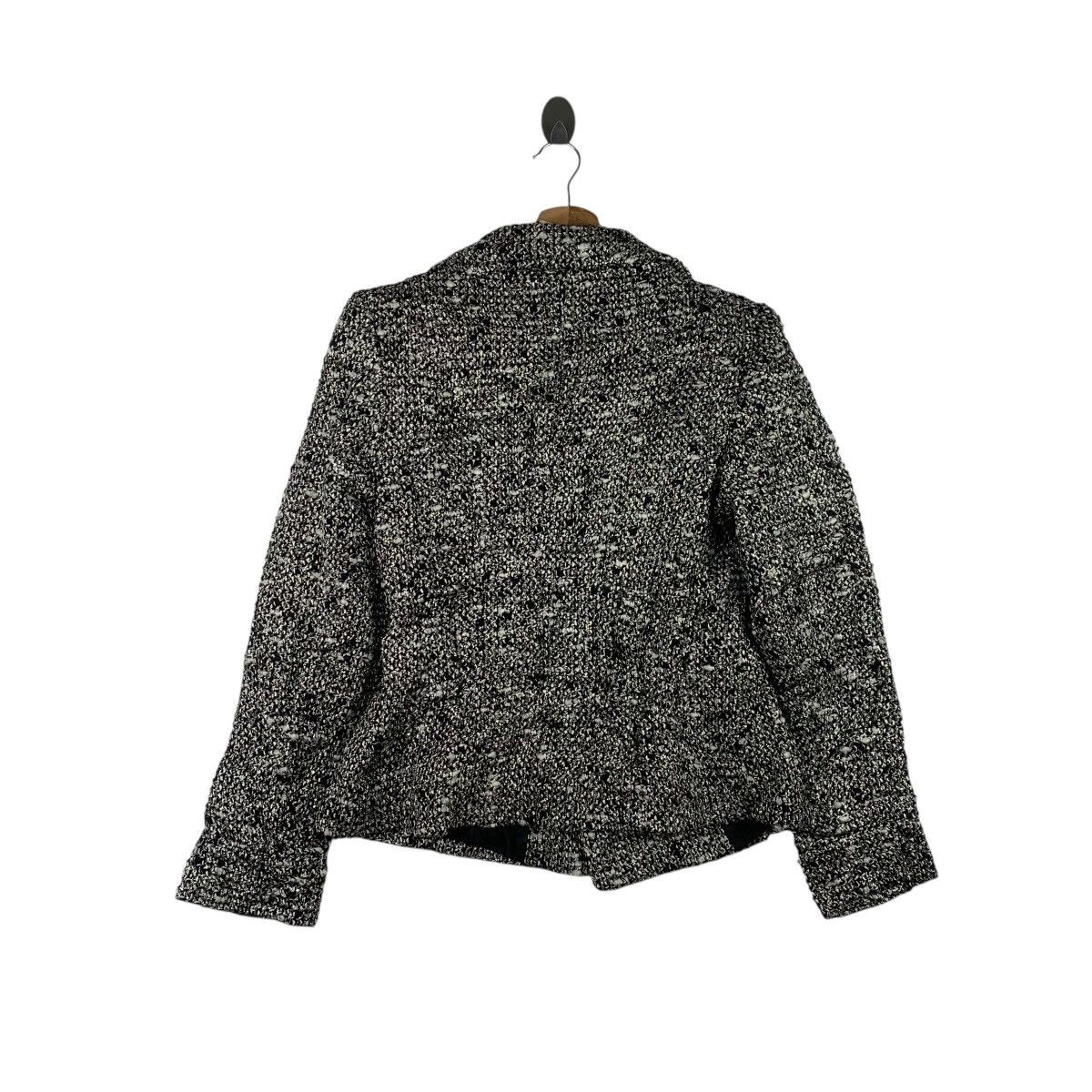 Zara ZARA WOMAN Tweed Peacoat Double Breasted Jacket Textured Size S / US 4 / IT 40 - 4 Thumbnail