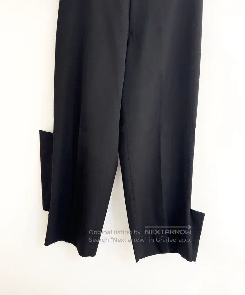Yohji Yamamoto Yohji Yamamoto size 1 Cropped Pants with Shaped Edges pants Size US 28 / EU 44 - 4 Thumbnail