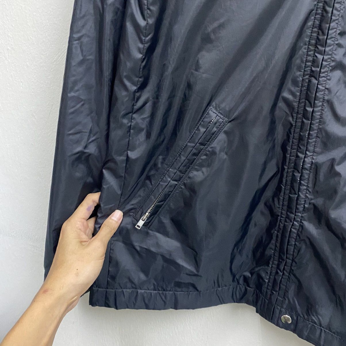 Zucca Vintage Zucca Nylon Biker Jacket Black Size US M / EU 48-50 / 2 - 8 Thumbnail