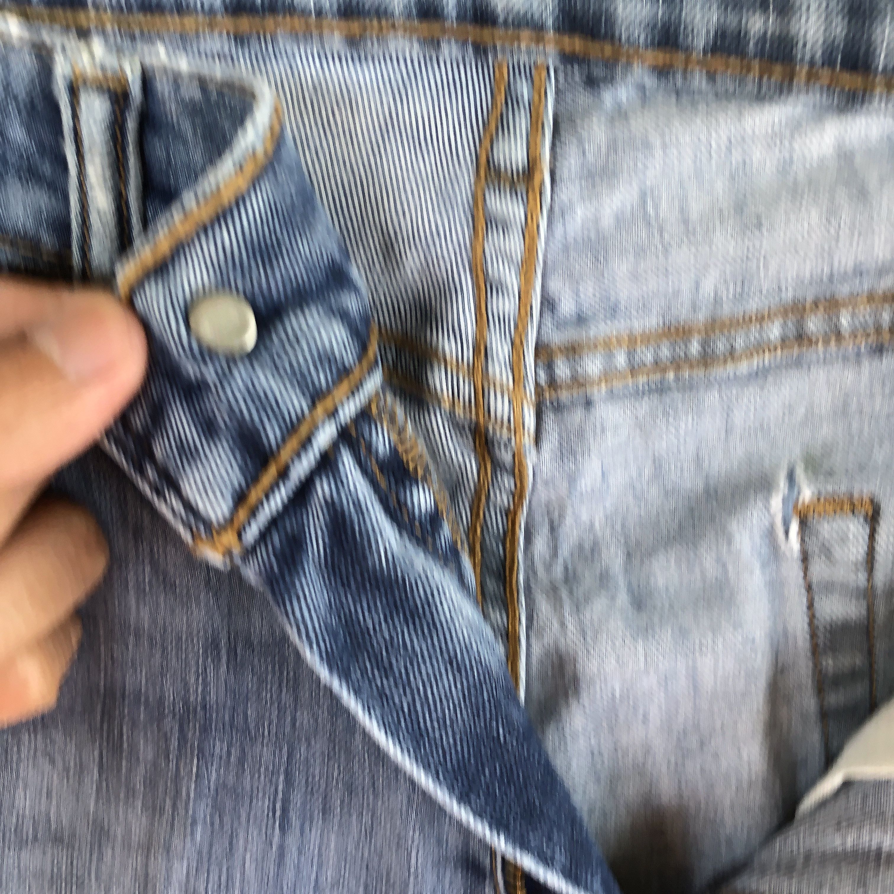 Levi's Vintage Levis 505 Jeans Distressed Levi's Faded Denim Size US 34 / EU 50 - 7 Thumbnail