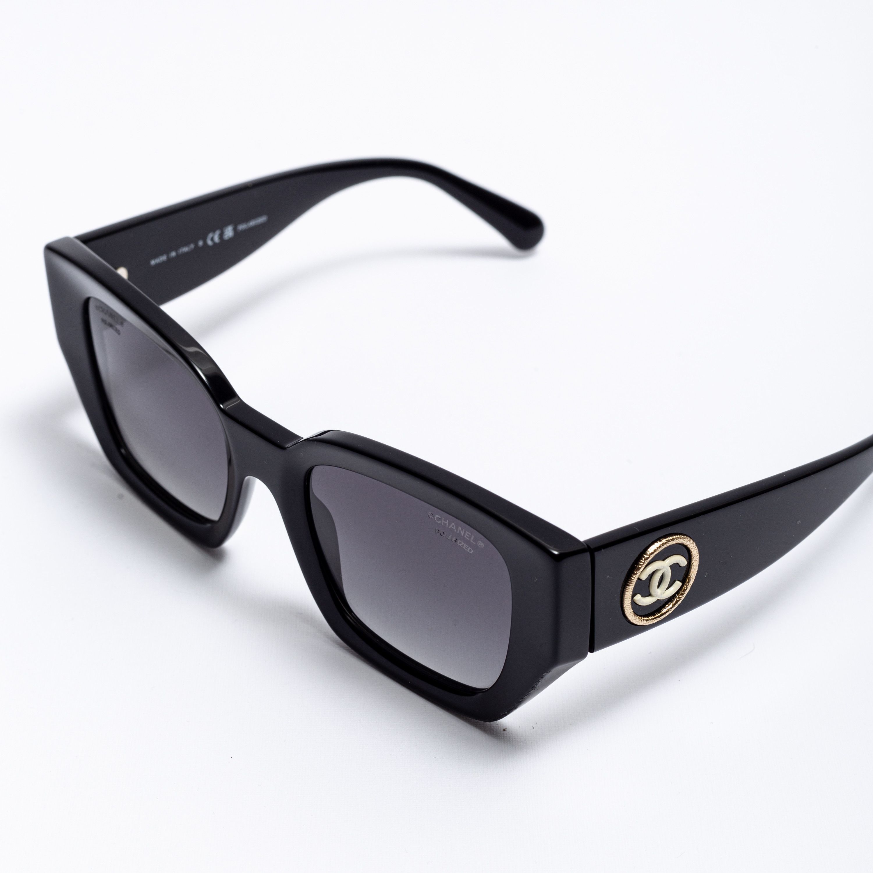 Chanel CHANEL 0CH5506 C622S8 Sunglasses BLACK Size ONE SIZE - 4 Thumbnail