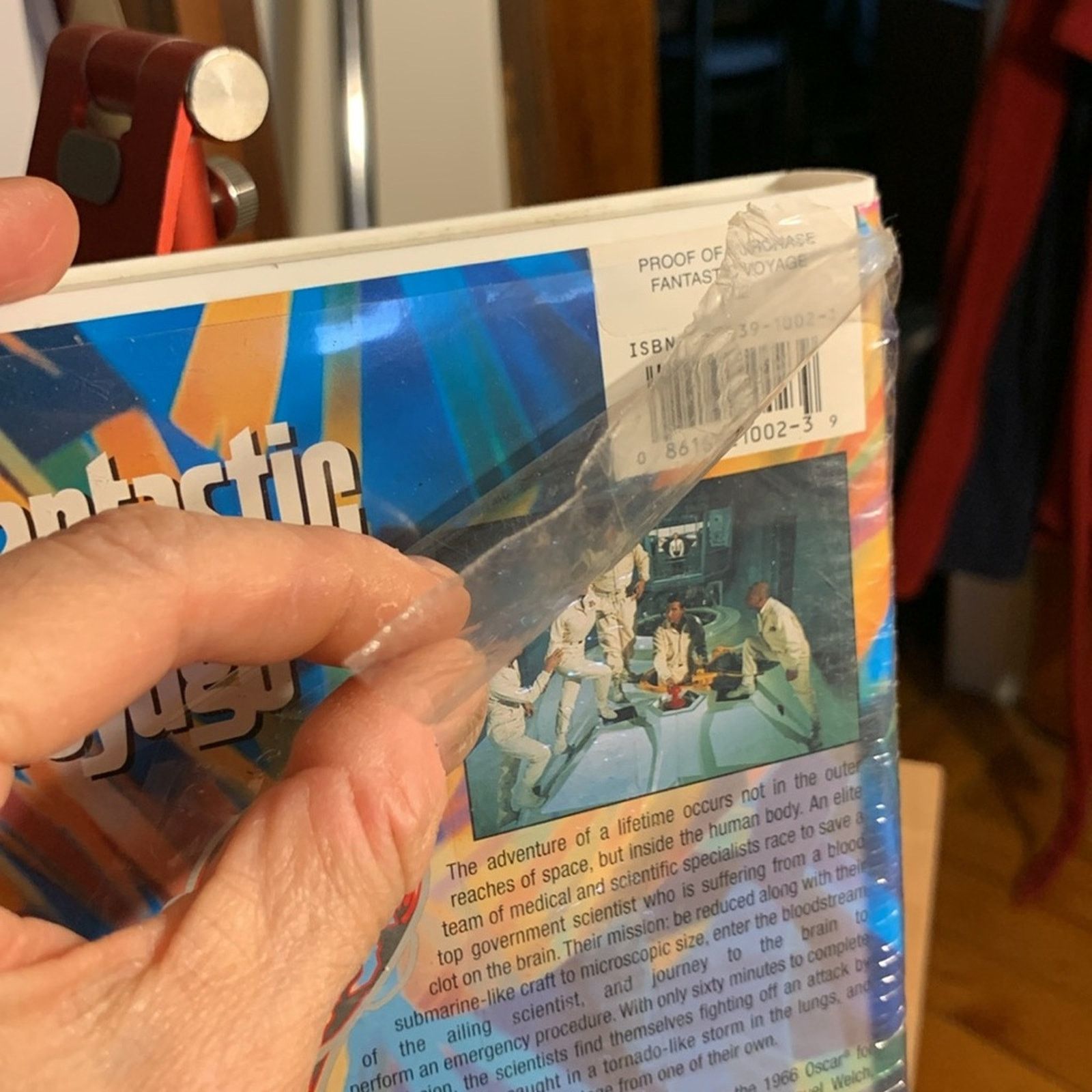 Vintage Fantastic voyage 1966 sci-fi classic tape brand new wrapper Size ONE SIZE - 6 Thumbnail