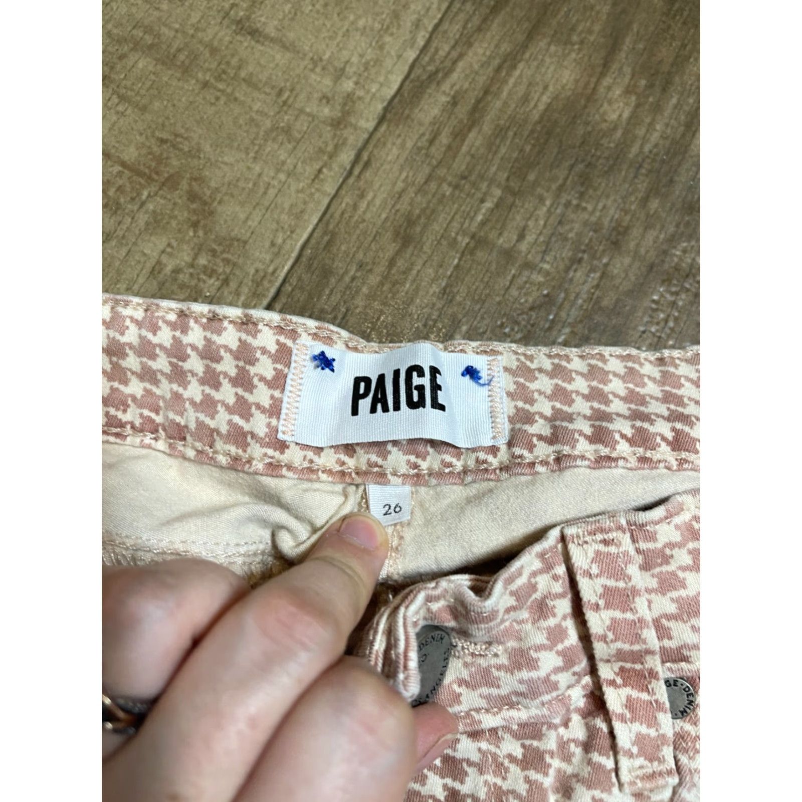 Paige Paige Jeans Womens Size 26 Blue Denim Straight Regular Blue Jeans Womens 26 Size 26" / US 2 / IT 38 - 4 Thumbnail