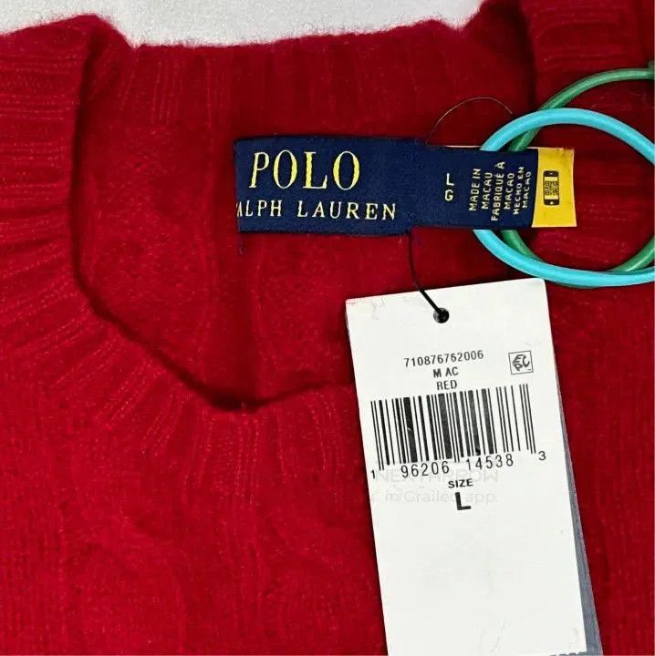 Polo Ralph Lauren Polo Ralph Lauren Men's Embroidered Crew Neck Sweater. Size US L / EU 52-54 / 3 - 2 Thumbnail