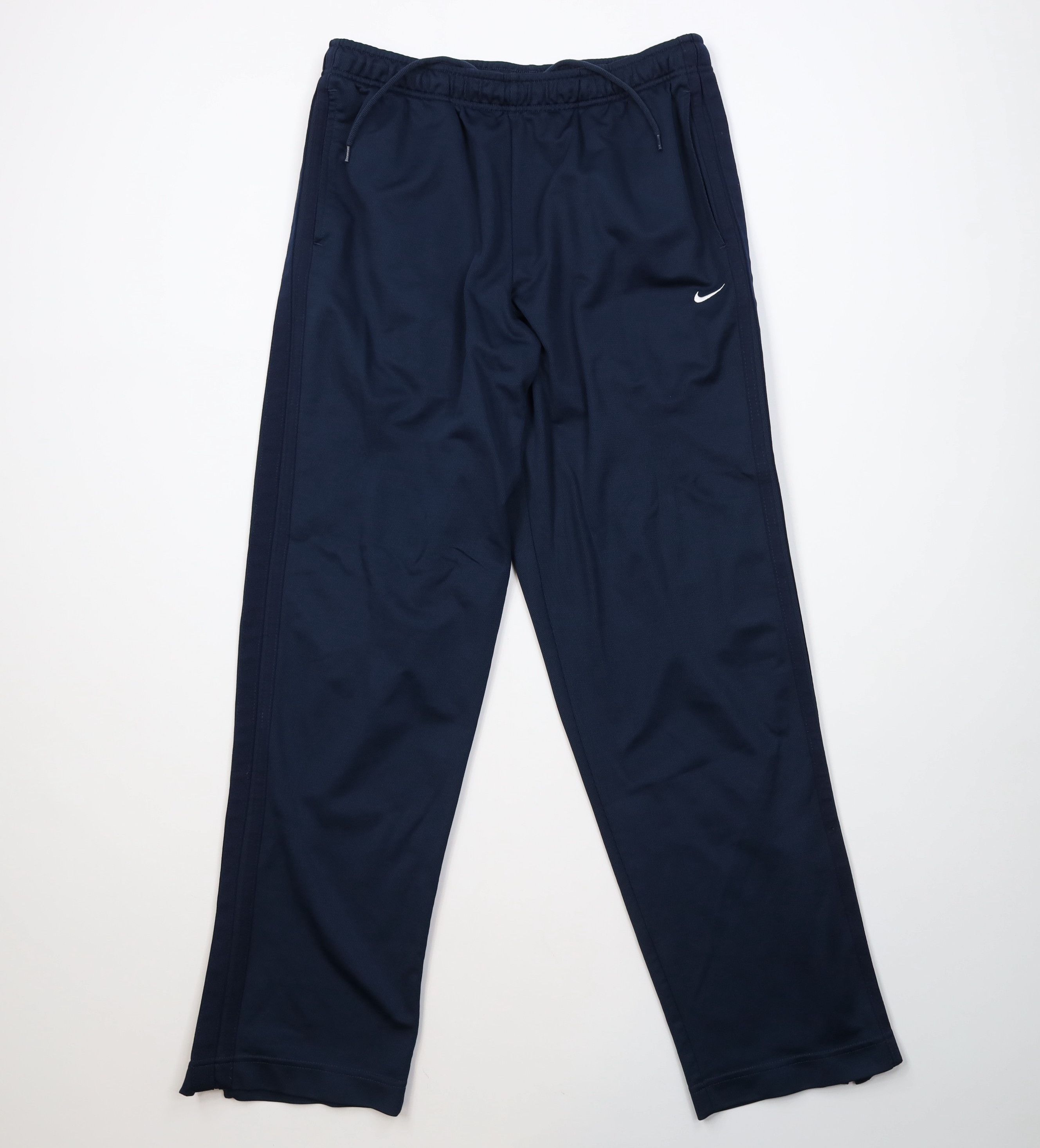Nike Vintage Y2K Nike Scott Mini Swoosh Knit Wide Leg Pants Blue Size US 36 / EU 52 - 1 Thumbnail