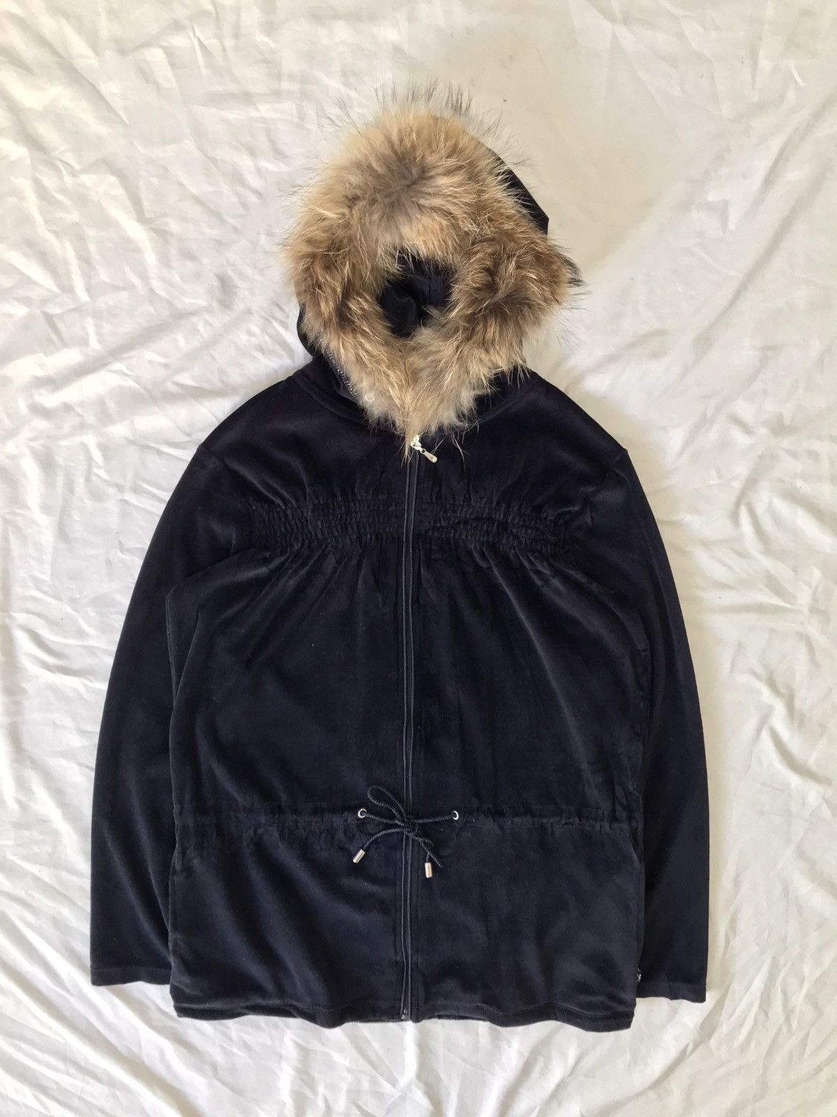 14th Addiction Velvet fur Hoodie Japan Henri Luc Size US M / EU 48-50 / 2 - 2 Thumbnail