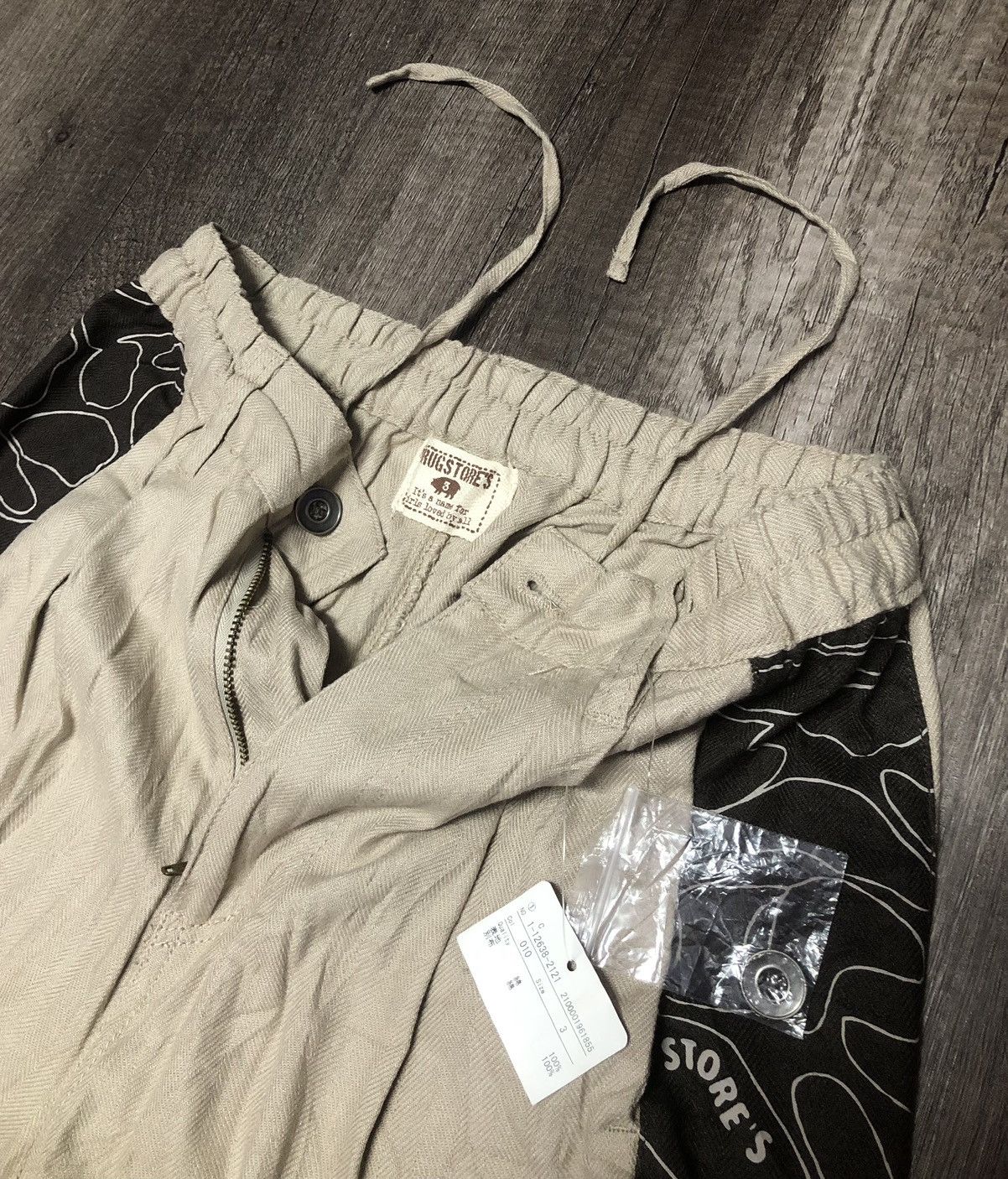 Japanese Brand Drug Store Casual pant Cargo style (Unisex) Size US 30 / EU 46 - 20 Thumbnail