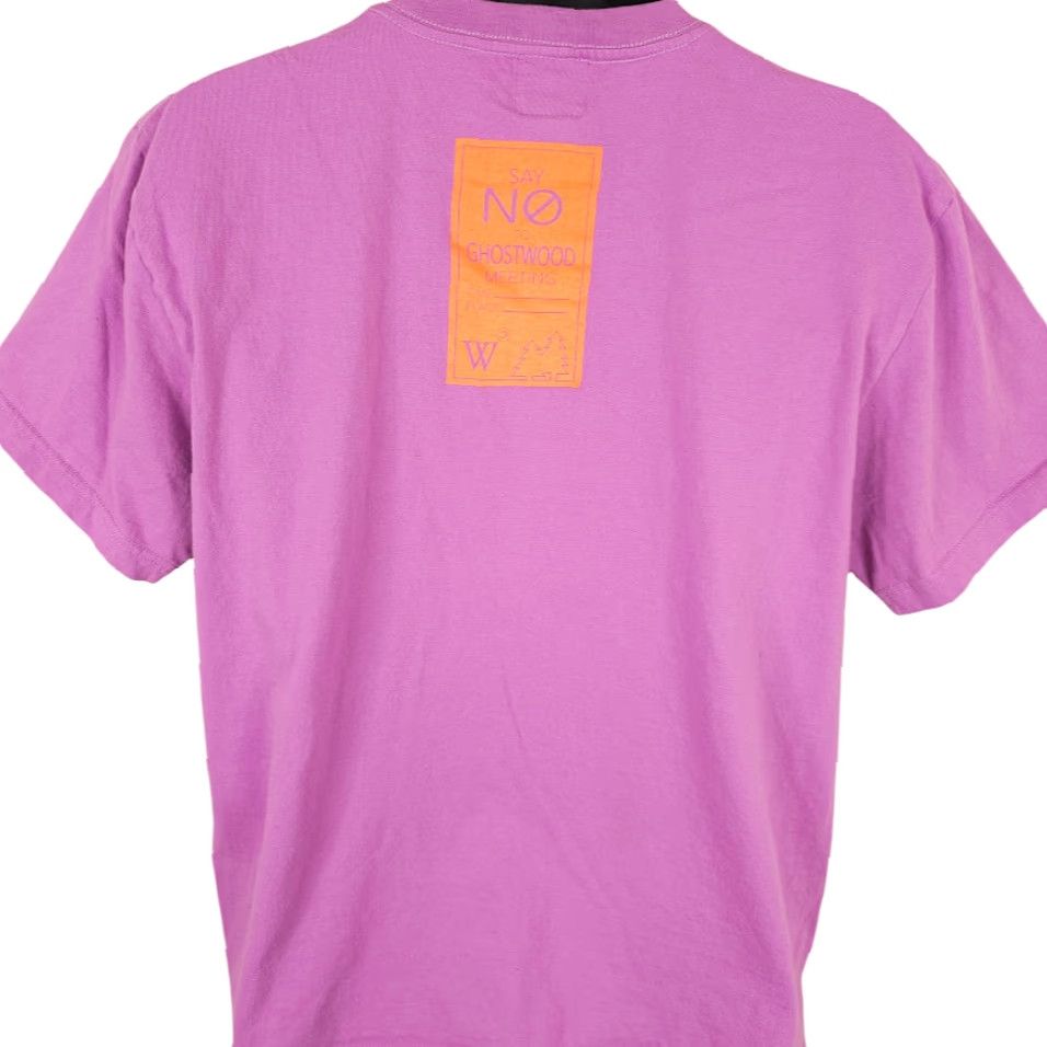 Vintage VINTAGE Twin Peaks T Shirt Mens Size XL Pink Purple Who Killed Laura Palmer Wanna Size US XL / EU 56 / 4 - 4 Thumbnail