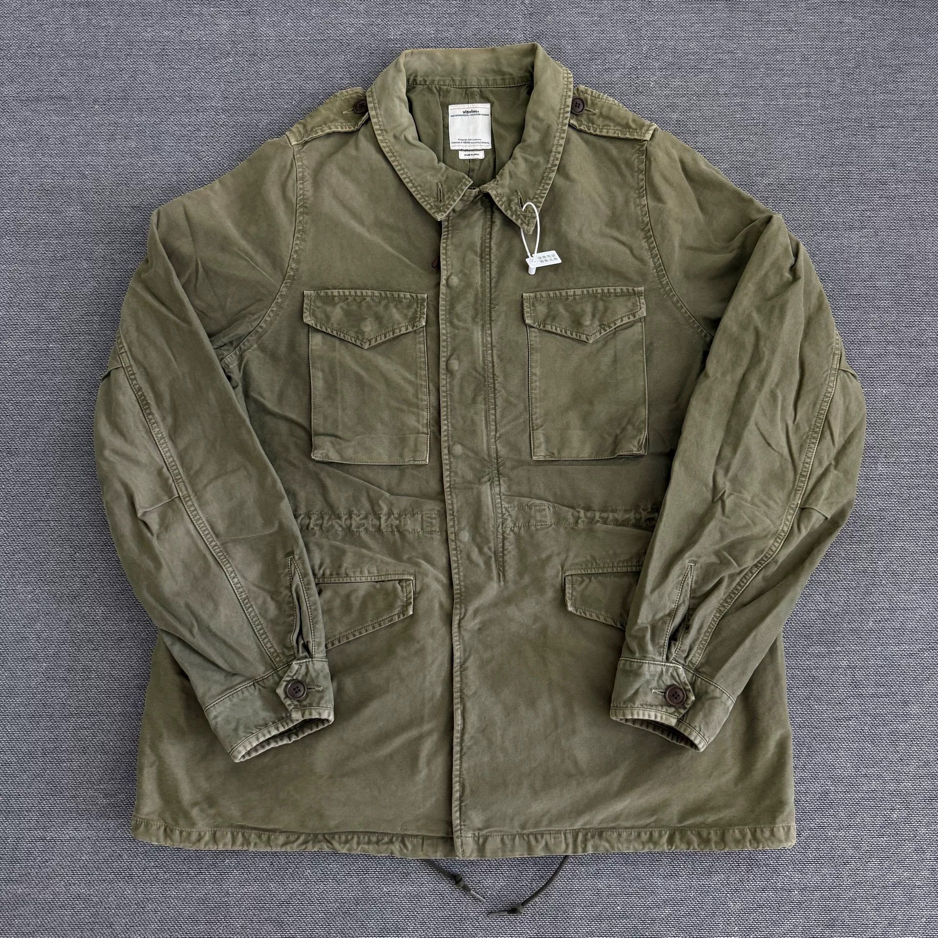 Visvim Visvim M65 M51 Military Jacket in Olive Size US XL / EU 56 / 4 - 1 Thumbnail