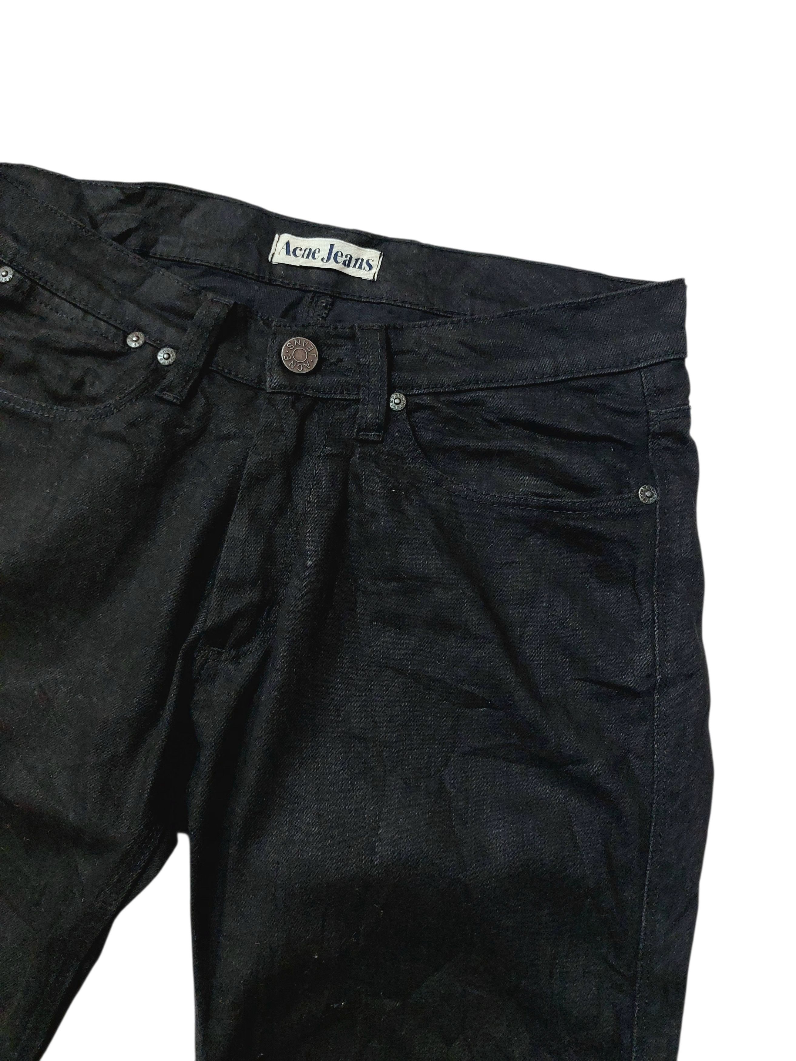 Acne Studios Acne Jeans Max Cash Black Slim Denim Size US 29 - 5 Thumbnail