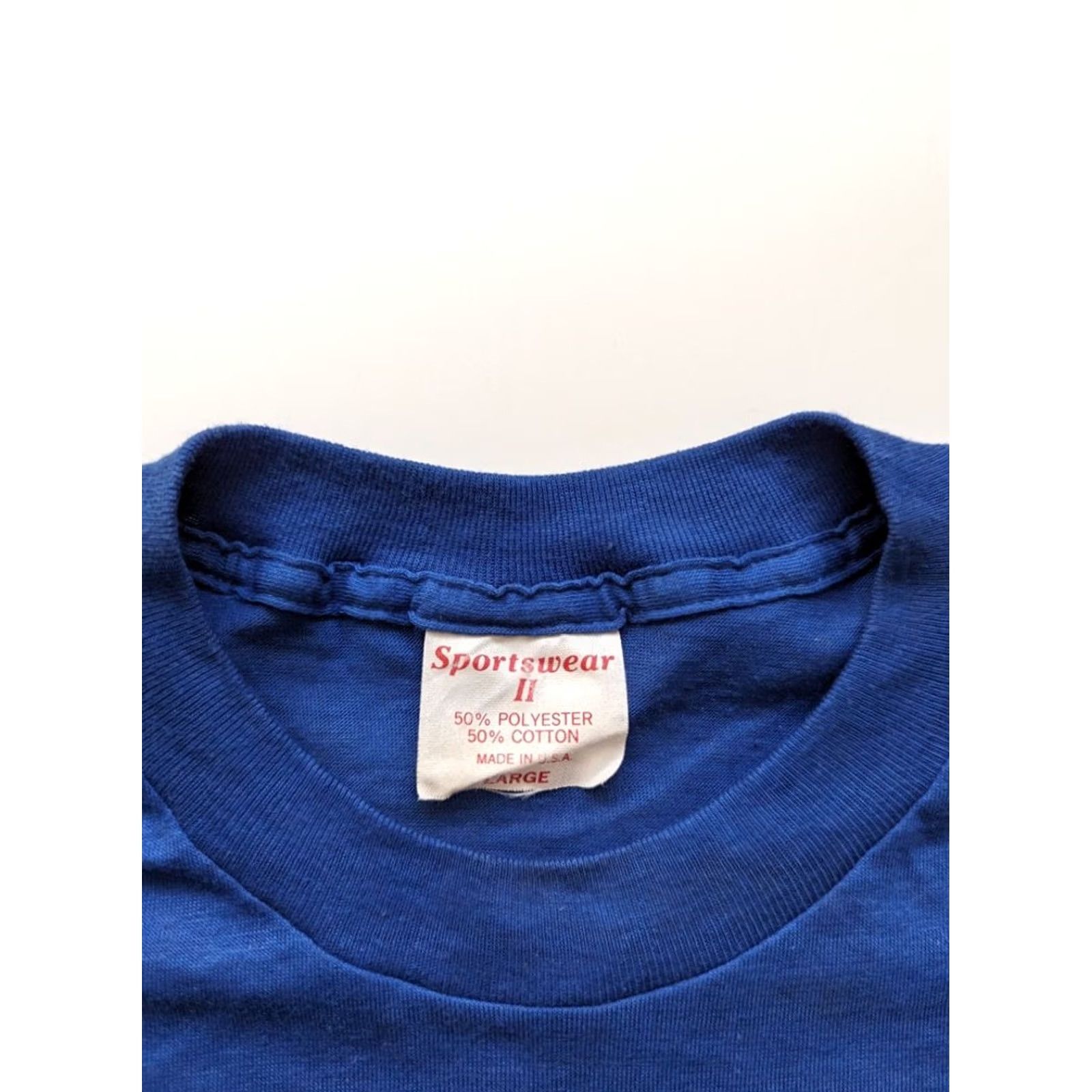 Vintage Vintage Washington DC Sportswear 2 Single Stitch Blue Size L T-Shirt Women Shirt Basic Stitch Blue Womens L Size L / US 10 / IT 46 - 3 Thumbnail