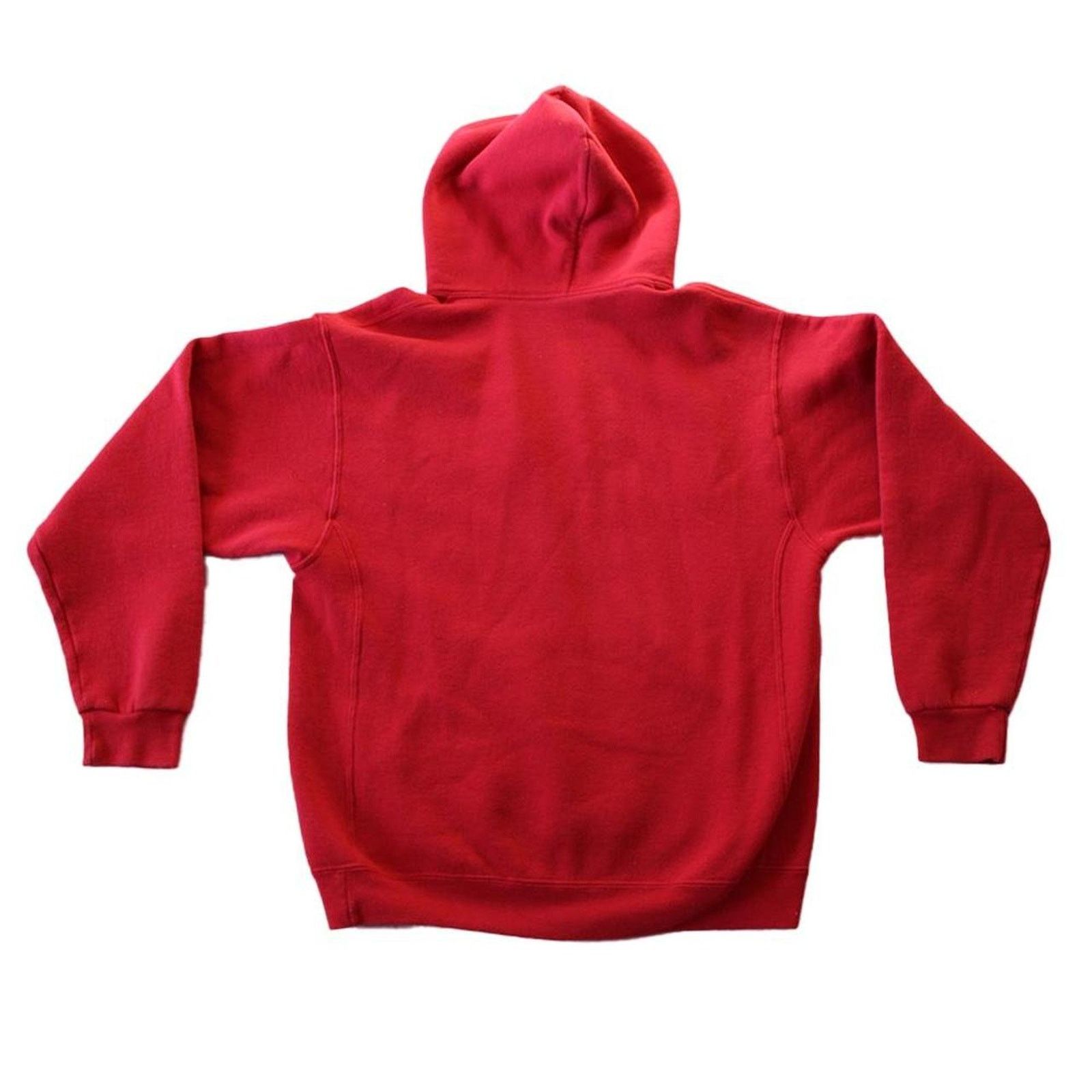 Russell Athletic Y2K 2000's Red Russel Athletics Davidson University Hoodie Size US L / EU 52-54 / 3 - 6 Thumbnail