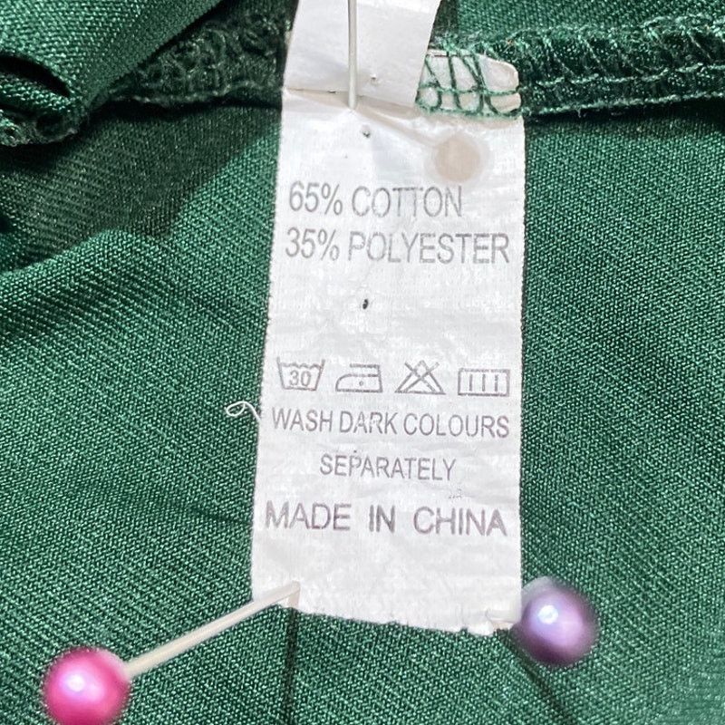 Other Boho Chic Green Flowy V-neck High-low Hem Tunic Dress L Size L / US 10 / IT 46 - 5 Thumbnail