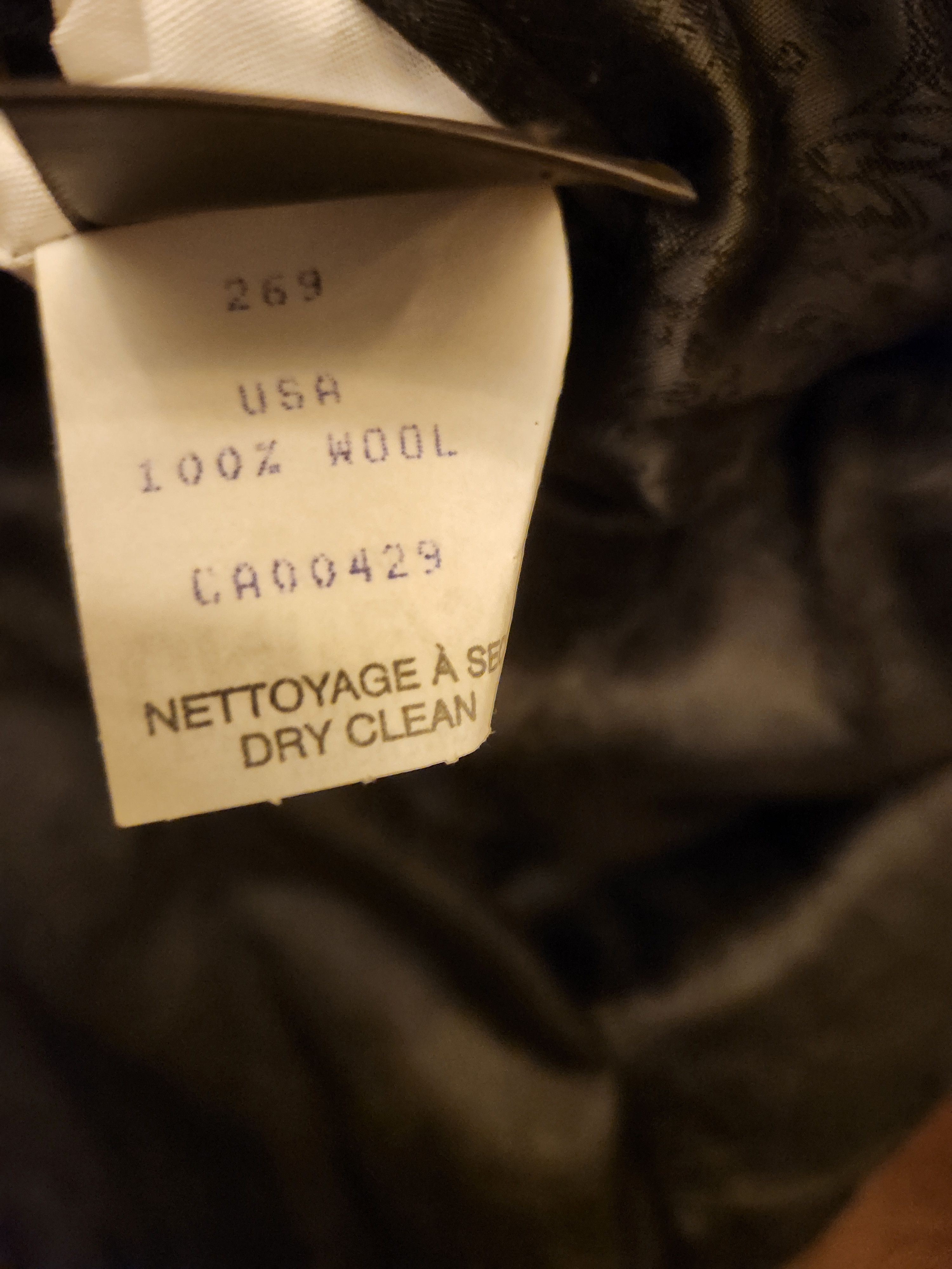 Other Steven Giles 100% Wool Gray Striped 3 Button Blazer Size 42R - 4 Thumbnail