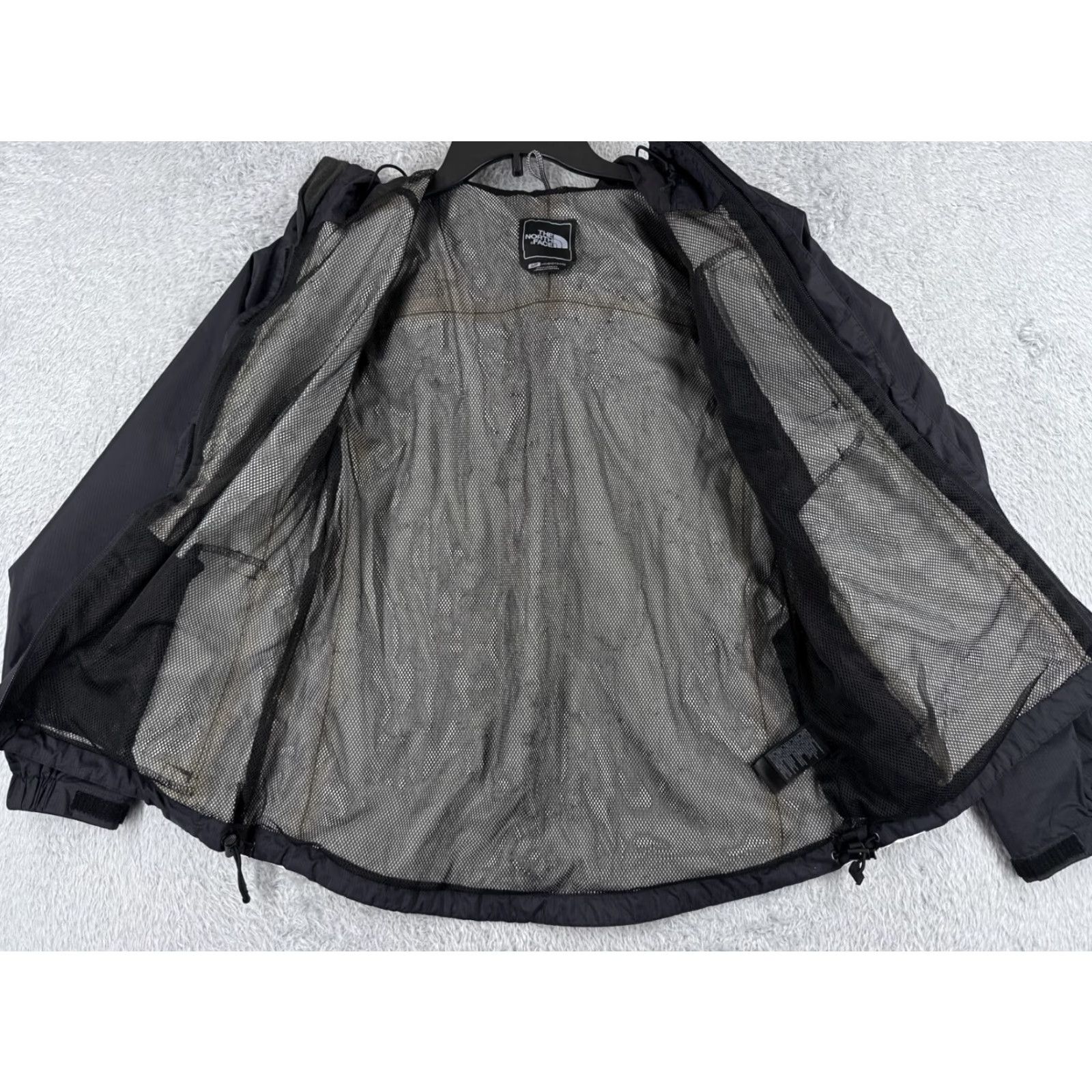 The North Face The North Face Jacket Women Small Black HyVent Full Zip Hooded Nylon Shell Size S / US 4 / IT 40 - 2 Thumbnail