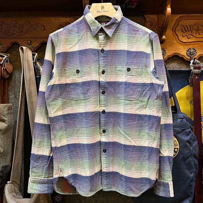 RRL Ralph Lauren RRL Double RL Striped Button Shirt - dmc Size US M / EU 48-50 / 2 - 1 Thumbnail