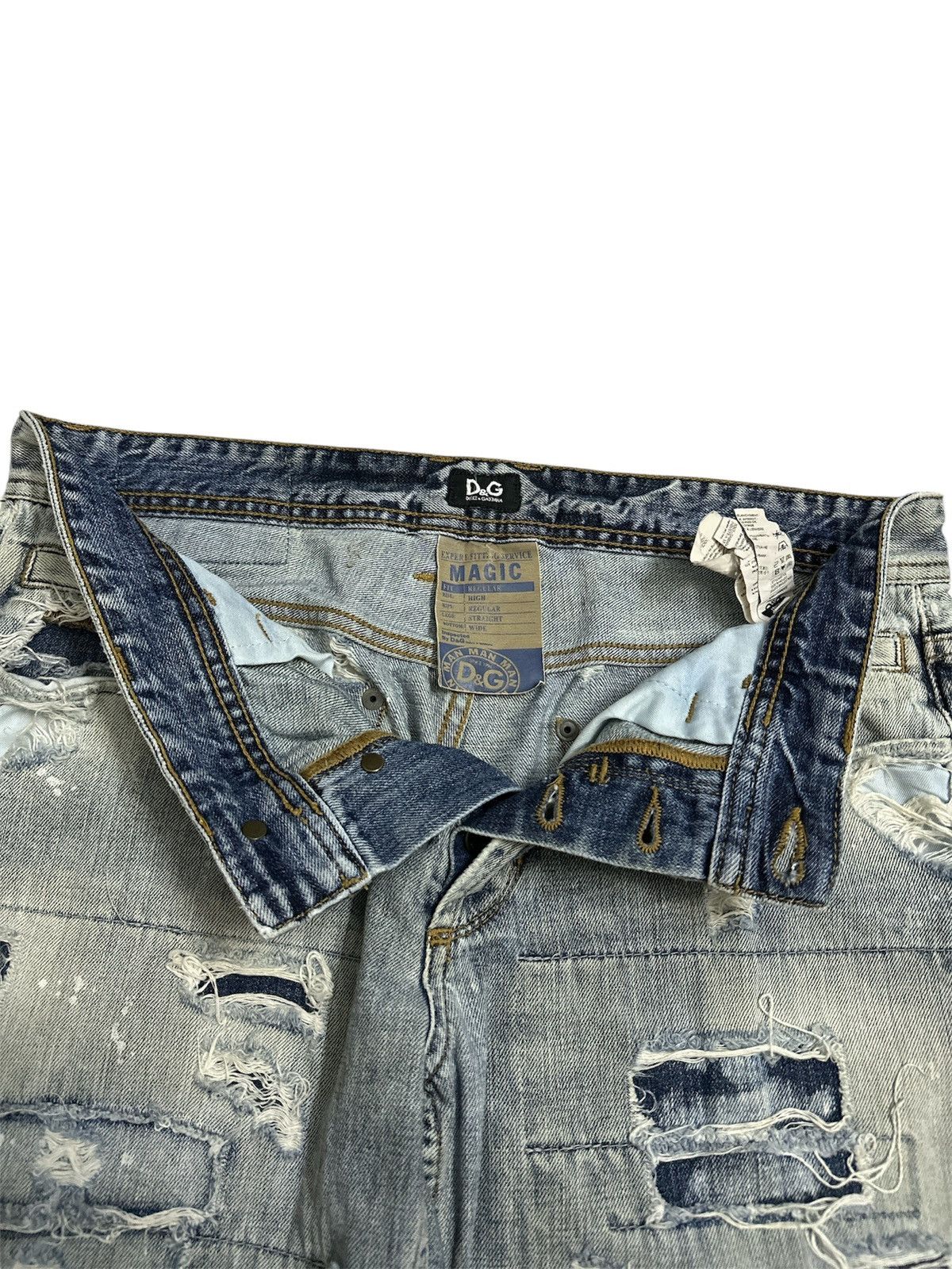 Dolce & Gabbana Distressed Dolce Gabbana Jeans Rick Owens Amiri Goa Lgb Size US 32 / EU 48 - 9 Thumbnail