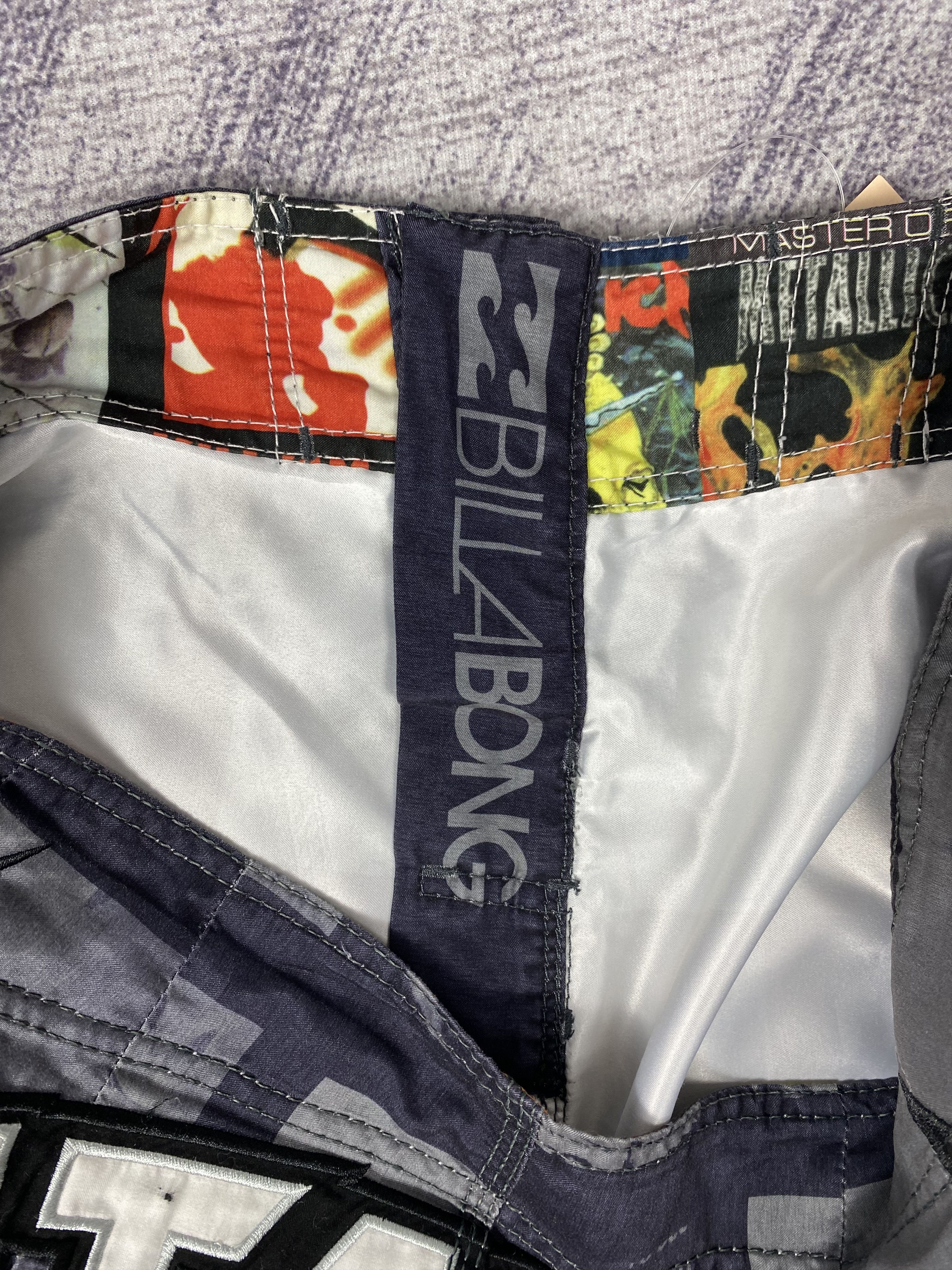 Metallica Vintage Metallica x Billabong Surf Beach Short Pants P0491 Size US 36 / EU 52 - 11 Thumbnail