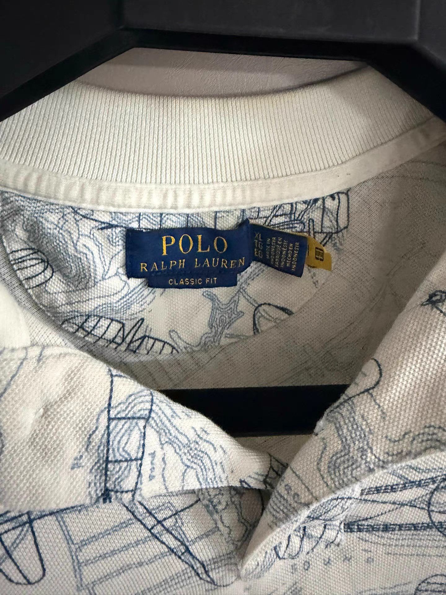 Ralph Lauren Ralph Lauren Printed Polo Short Sleeve T-Shirt K18 Size US XL / EU 56 / 4 - 4 Thumbnail