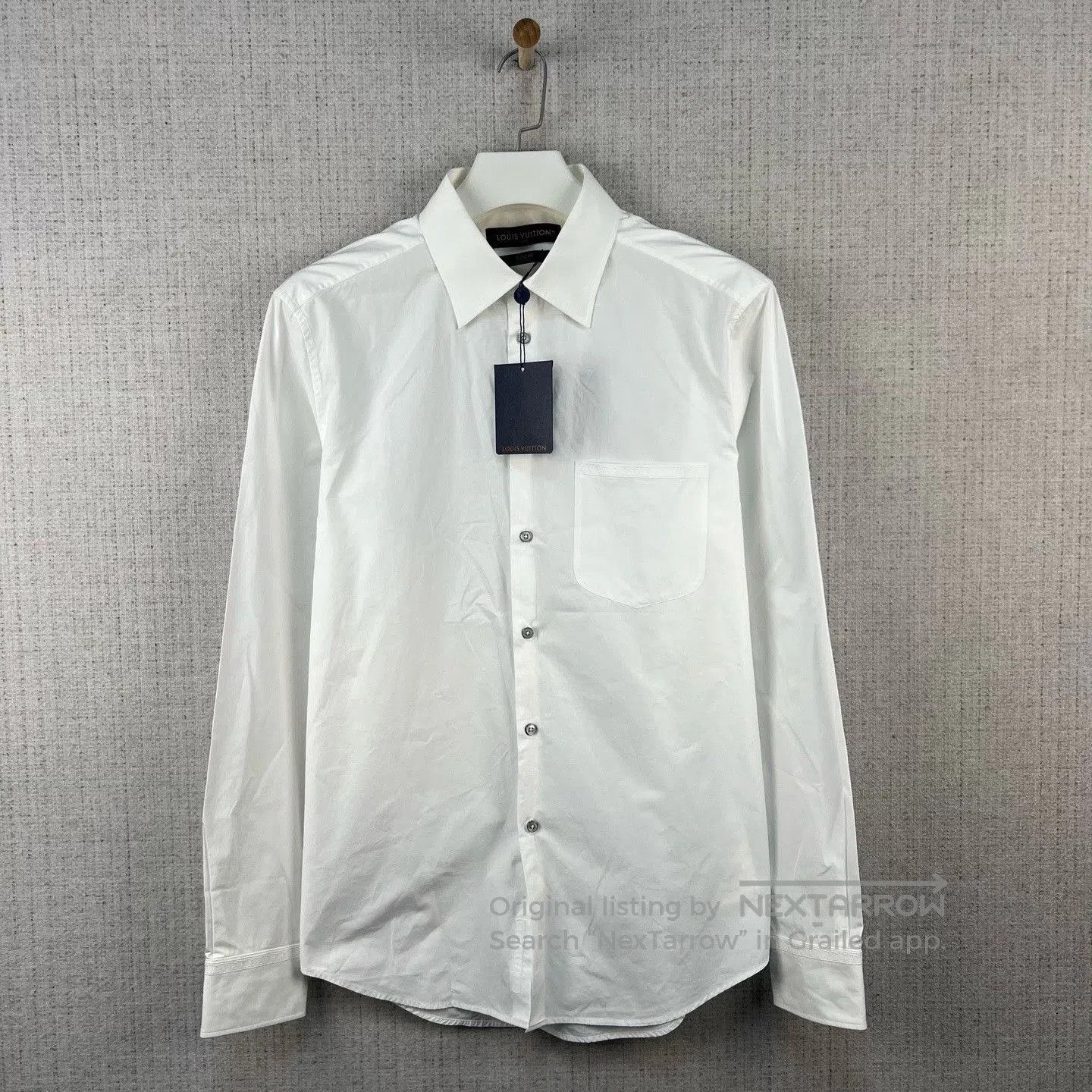Louis Vuitton Louis Vuitton SS25 Logo Embroidered Shirt. Size US XXS / EU 40 - 1 Thumbnail