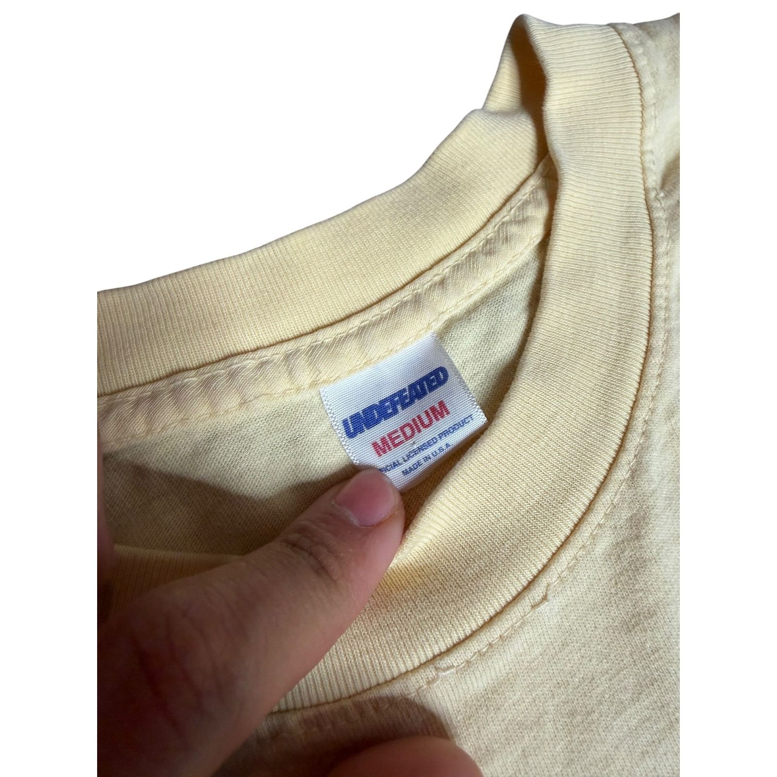 Undefeated × Vintage Undefeated Script Logo T-Shirt Size US M / EU 48-50 / 2 - 4 Thumbnail