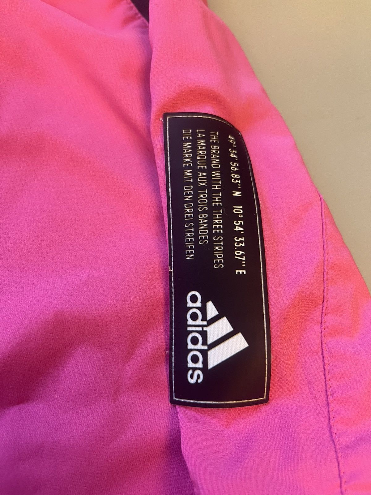 Adidas Women’s Adidas Hot Pink PrimeBlue Shorts Size XL Size 34" / US 12 / IT 48 - 4 Thumbnail