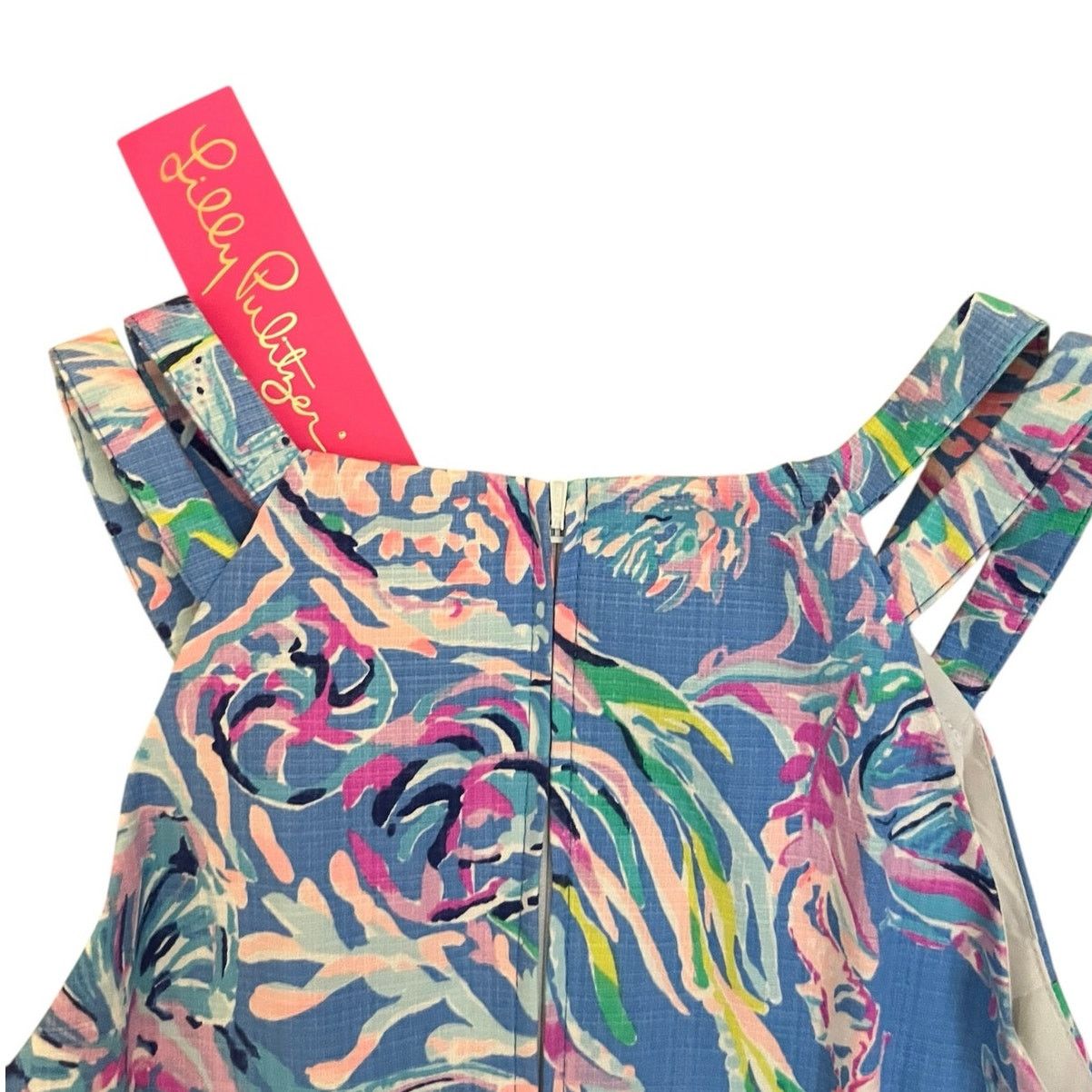 Lilly Pulitzer Lilly Pulitzer Pearl Shift Dress All Together Now Size 6 Size M / US 6-8 / IT 42-44 - 5 Thumbnail