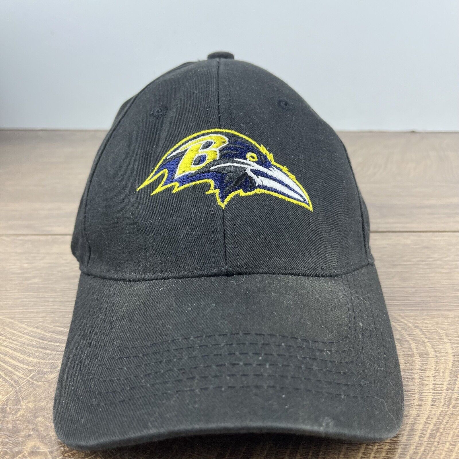 Reebok Baltimore Ravens Reebok Hat Black Cap Hat Ravens Adjustable Size ONE SIZE - 4 Thumbnail
