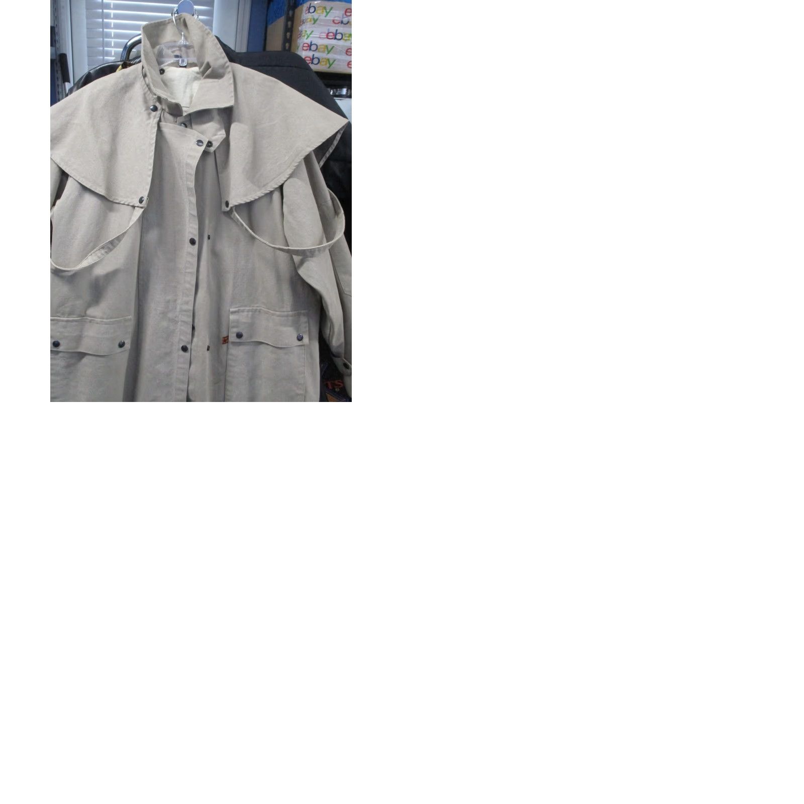 Vintage Kakadu Traders Australia Duster Men L Tan Canvas Cape Leg Straps Coat Workwear Travel Riding Size US L / EU 52-54 / 3 - 11 Thumbnail