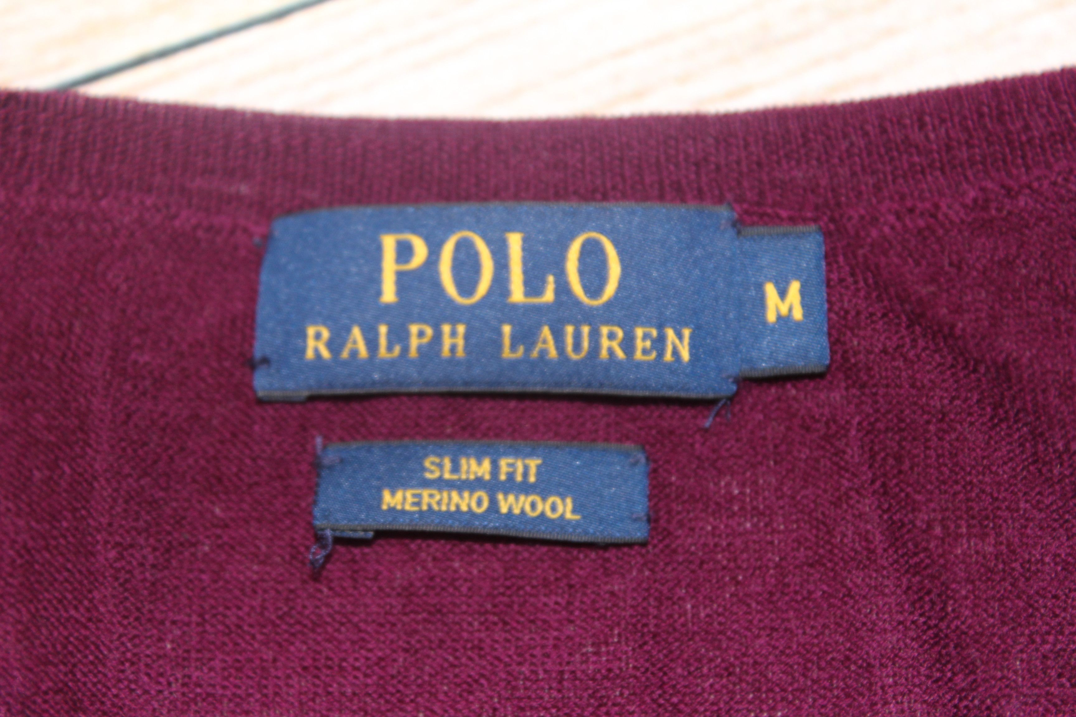 Polo Ralph Lauren Men's RALPH LAUREN Crew Neck Wool Jumper Size US M / EU 48-50 / 2 - 9 Thumbnail