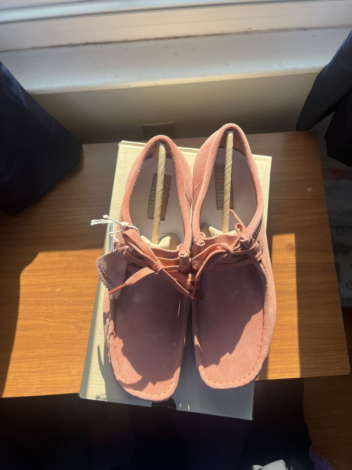 Clarks WALLABEE TERRACOTTA SUEDE Size US 9 / EU 42 - 3 Thumbnail