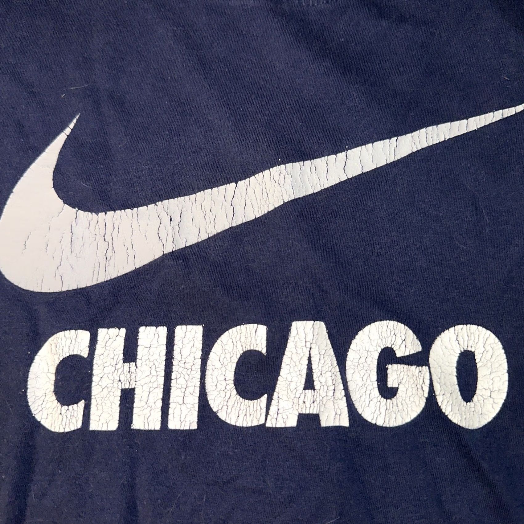 Nike VINTAGE? Nike Shirt Men M Blue T-Shirt Nike Character 90s? Size US M / EU 48-50 / 2 - 2 Thumbnail