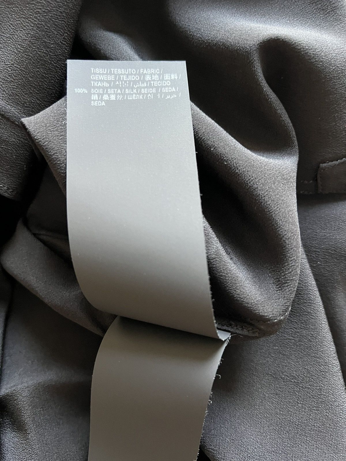 Saint Laurent Paris Saint Laurent black silk shirt SzF40 Size US S / EU 44-46 / 1 - 15 Thumbnail