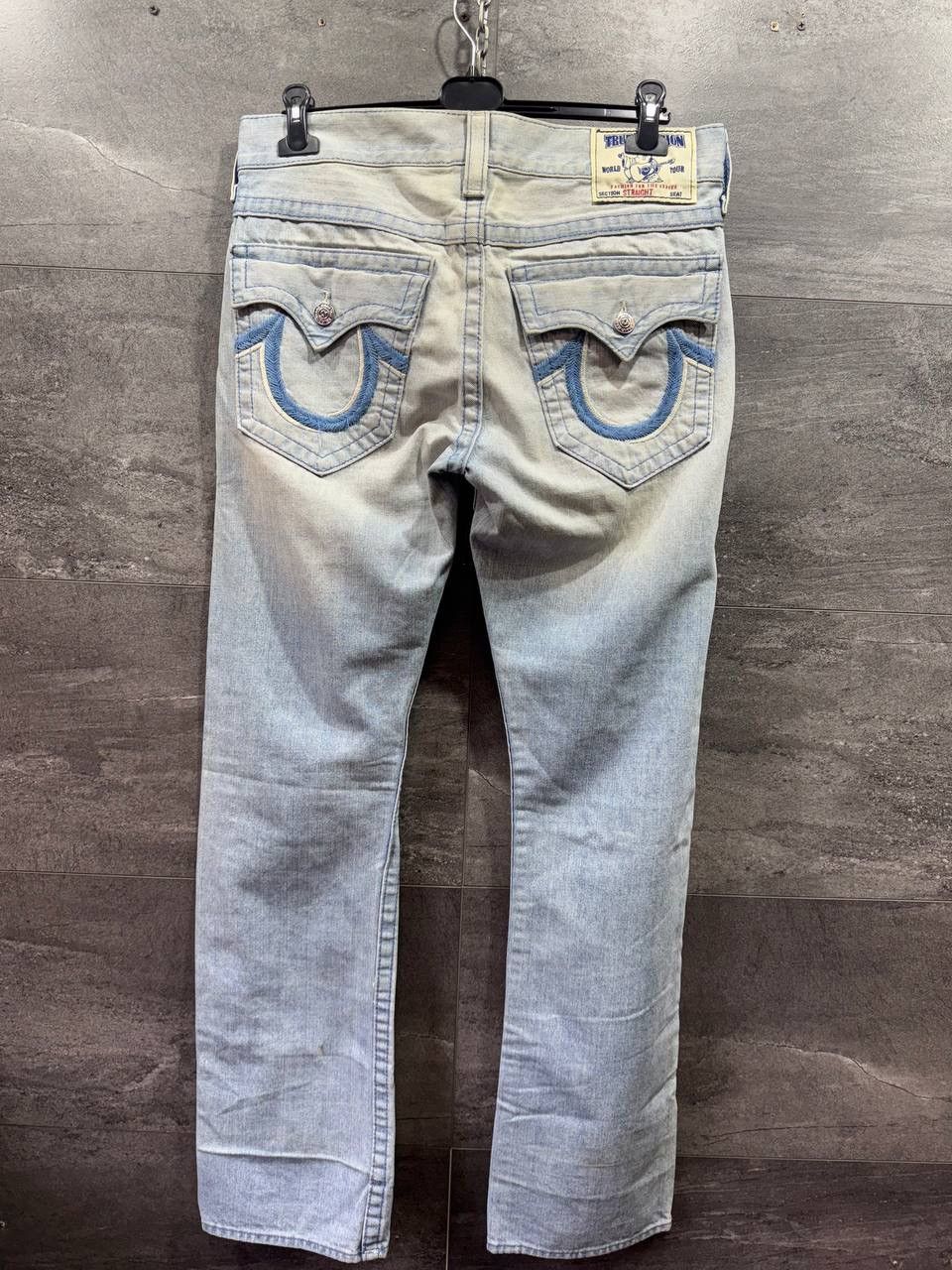 True Religion True Religion Men's Ricky Straight Denim Jeans Size US 32 / EU 48 - 1 Thumbnail
