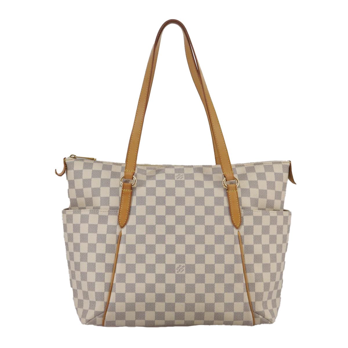 Totally White Canvas Tote Bag (Pre-Owned)