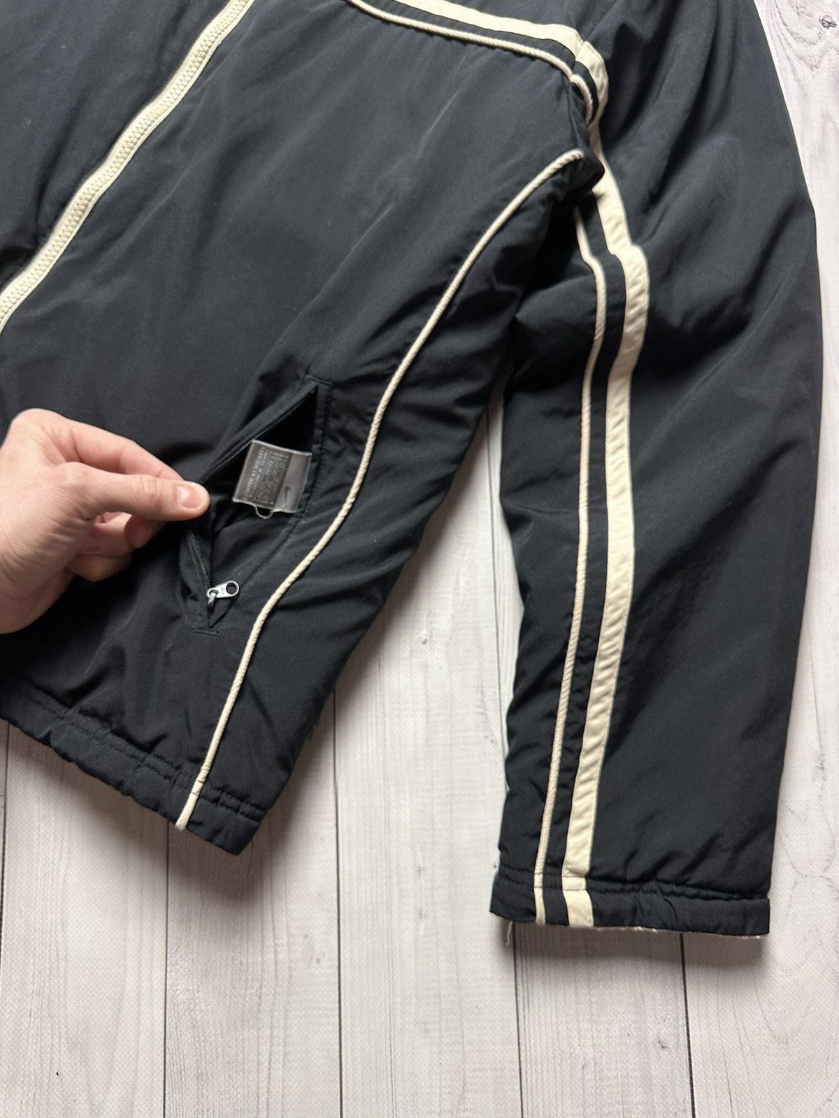 Nike × Vintage Vintage Nike logo jacket reversible size S rare Size US S / EU 44-46 / 1 - 4 Thumbnail