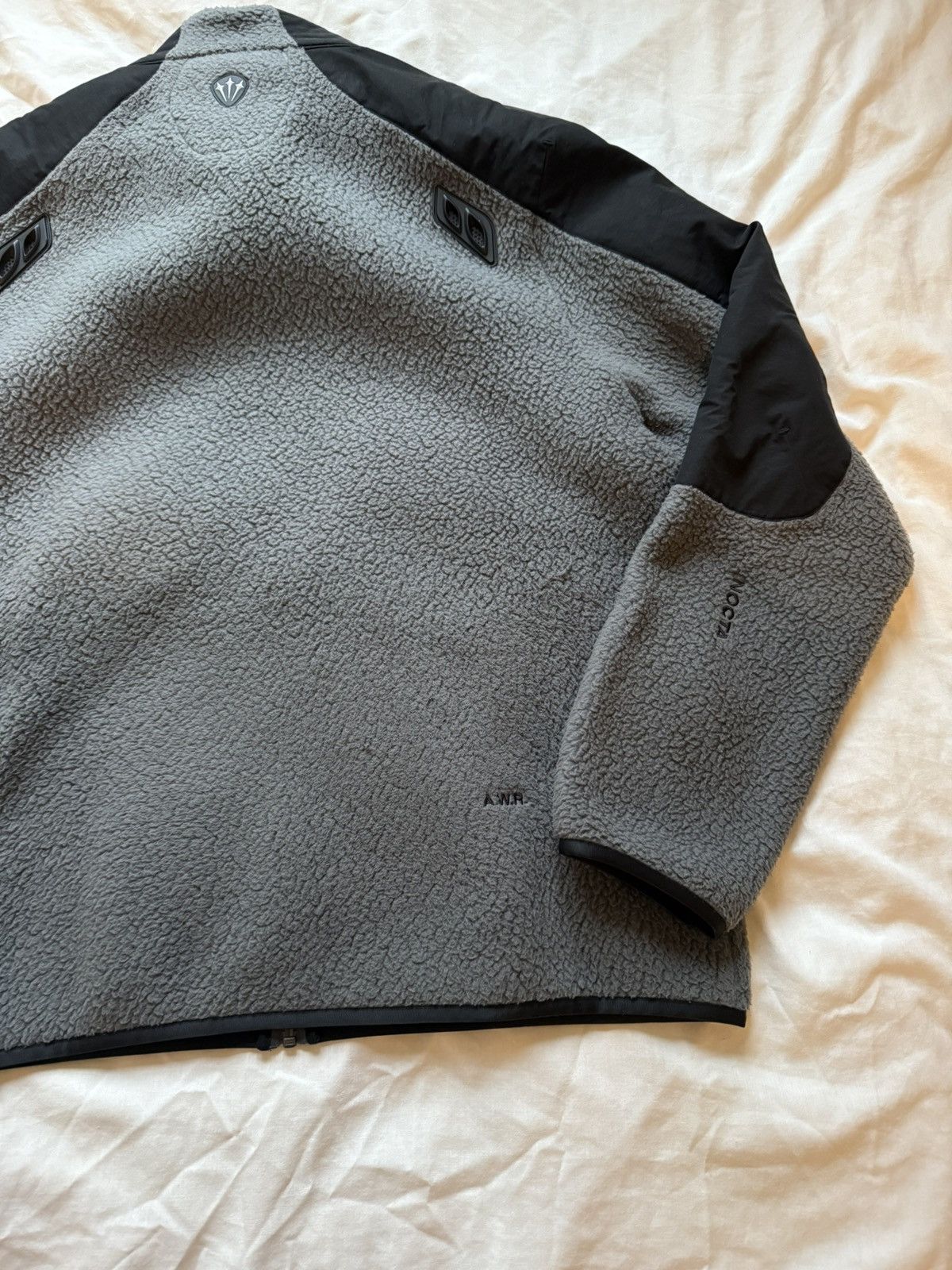 NIKE NOCTA TAHR SHERPA ZIP-UP JACKET