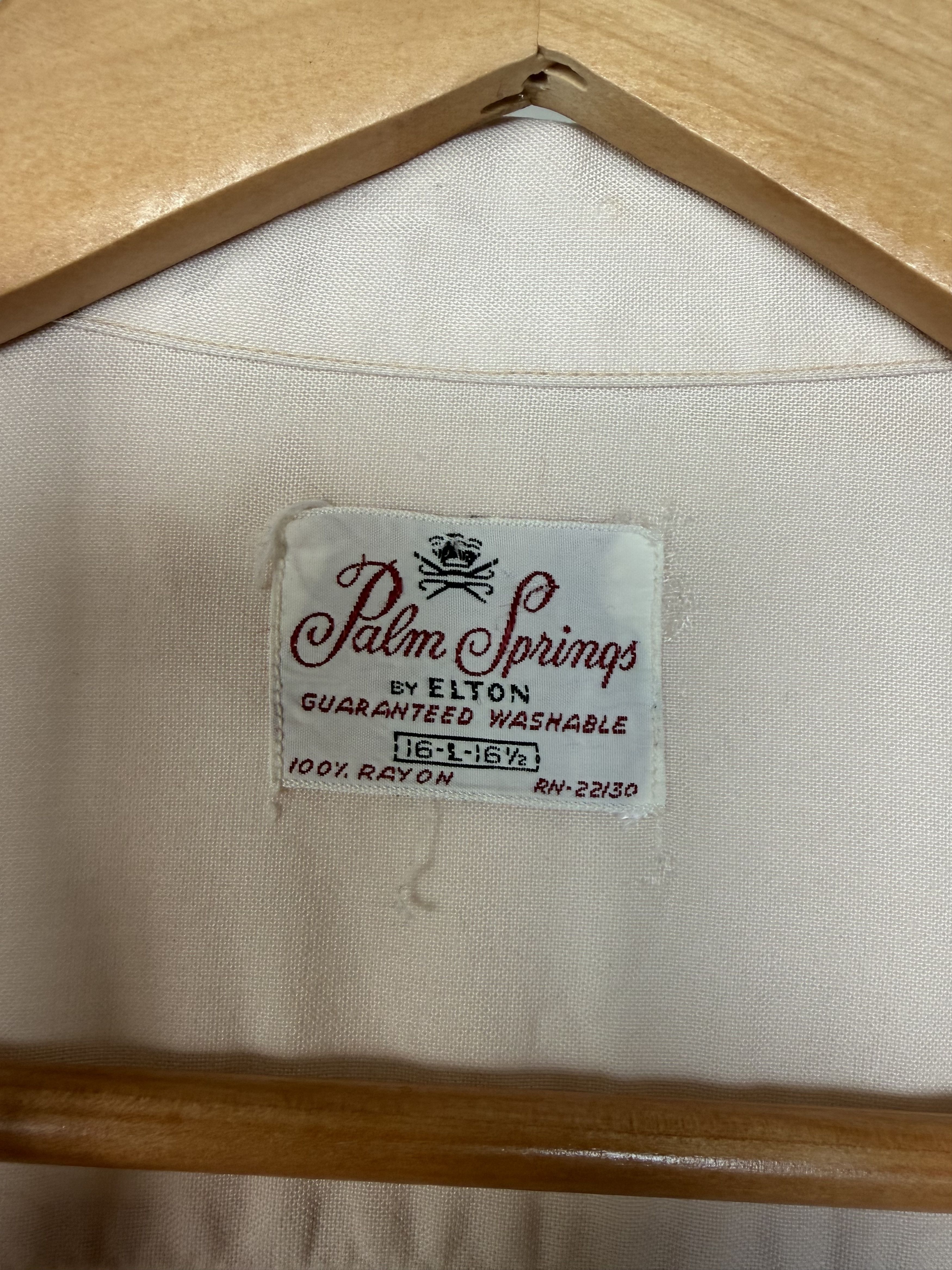 Vintage Authentic 1950s bowler shirt Size US L / EU 52-54 / 3 - 4 Thumbnail